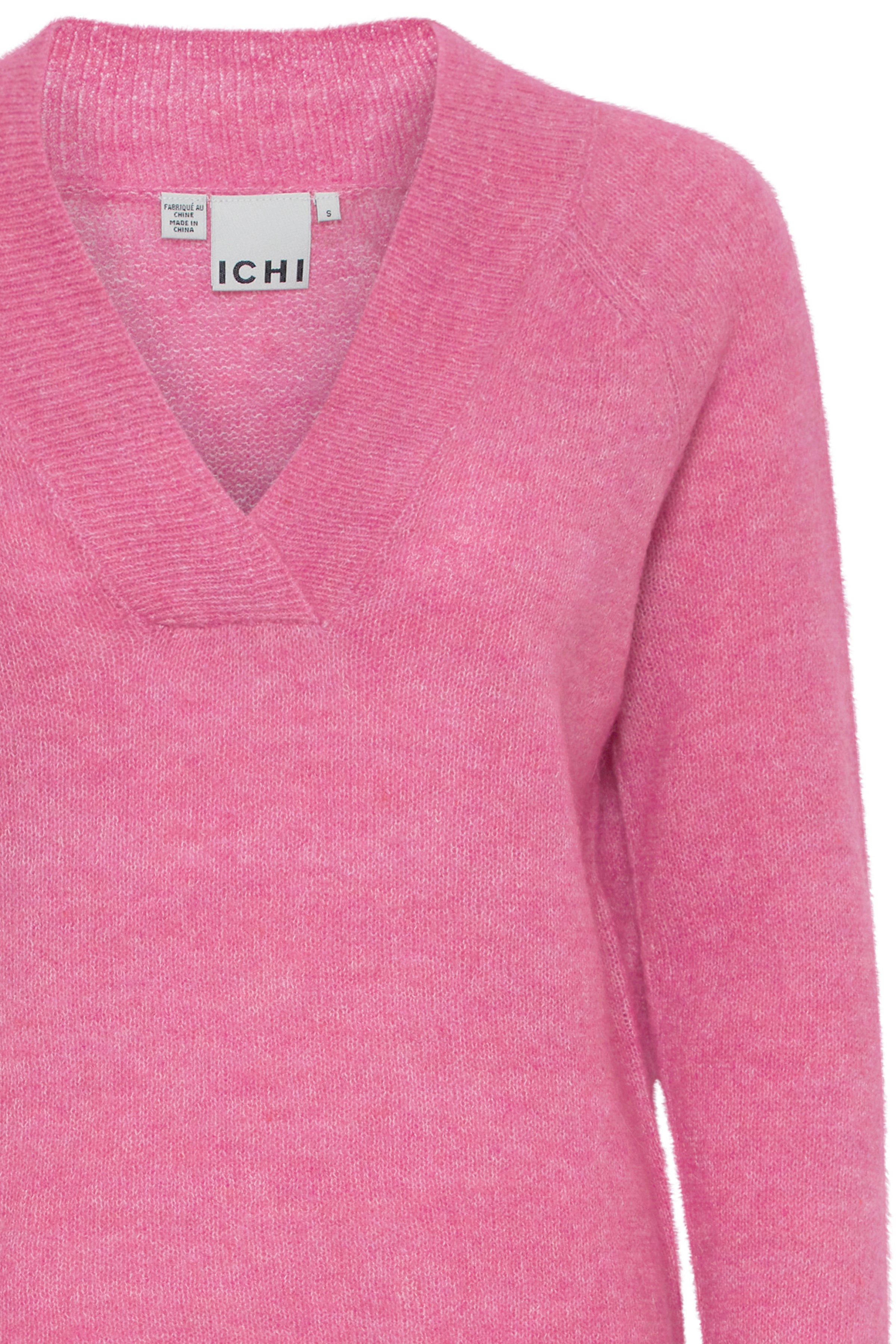 Kamara V-Neck Jumper (Super Pink)