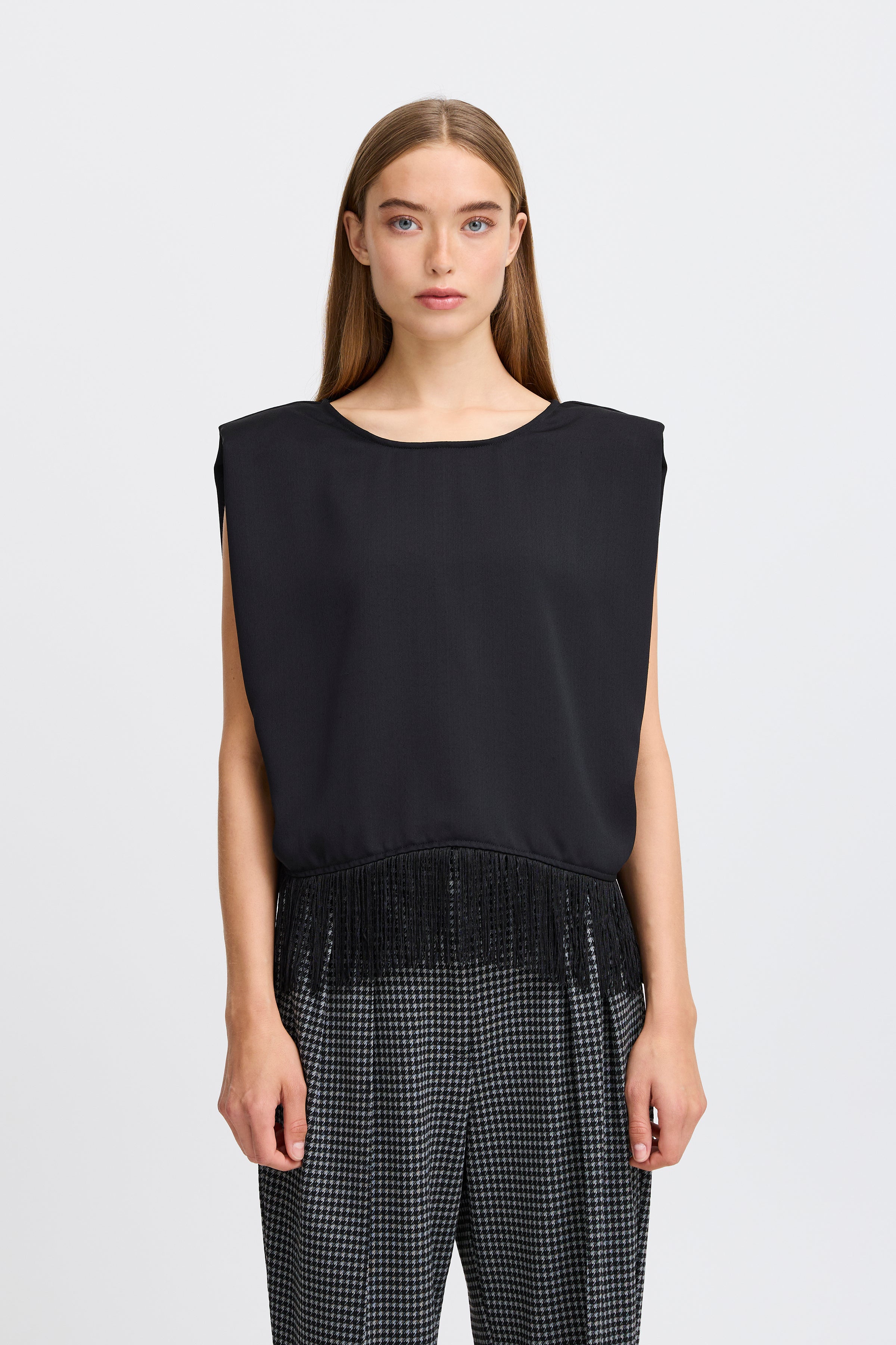 Ricco Sleeveless Top (Black)