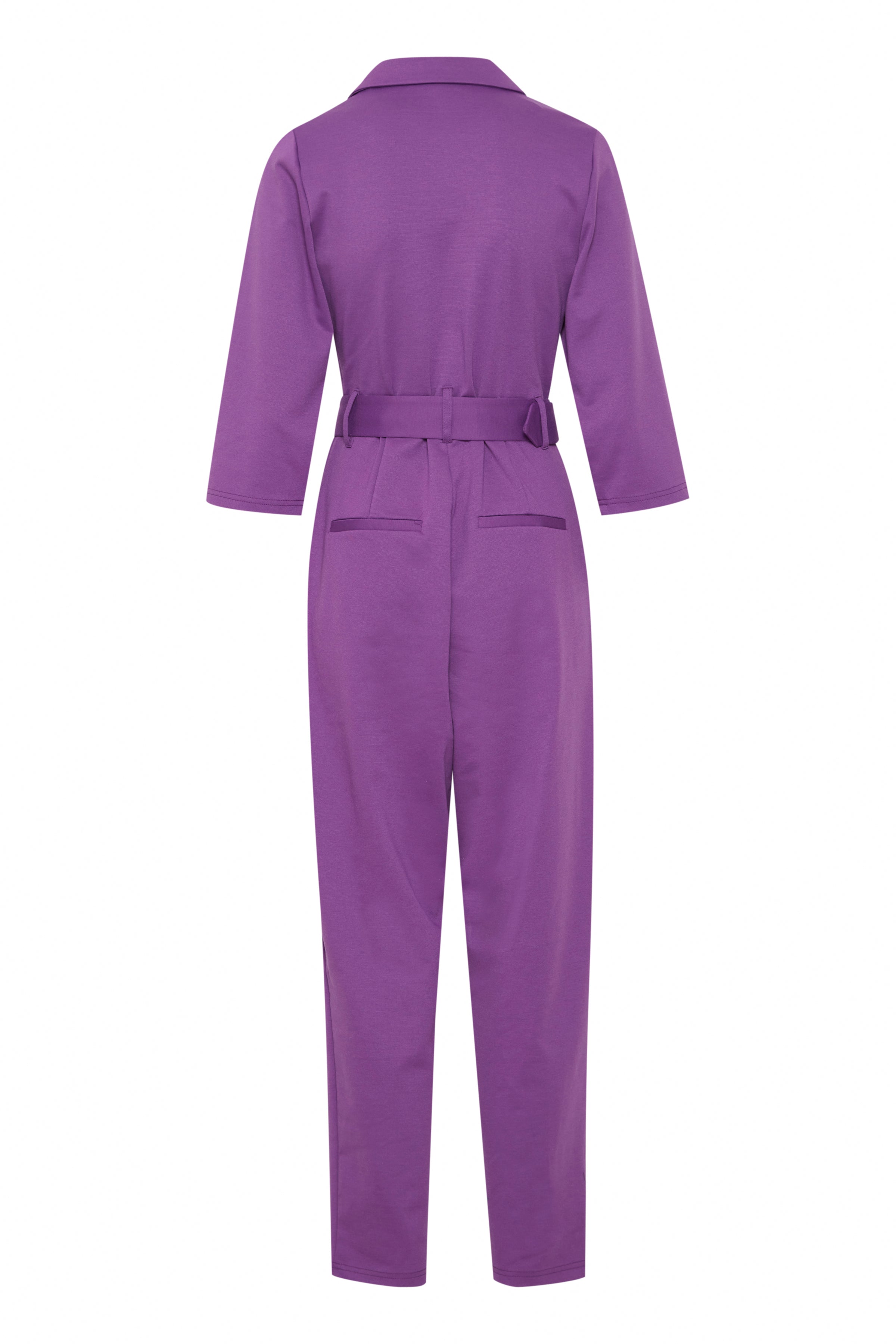 KATIE JUMPSUIT (AMARANTH PURPLE)