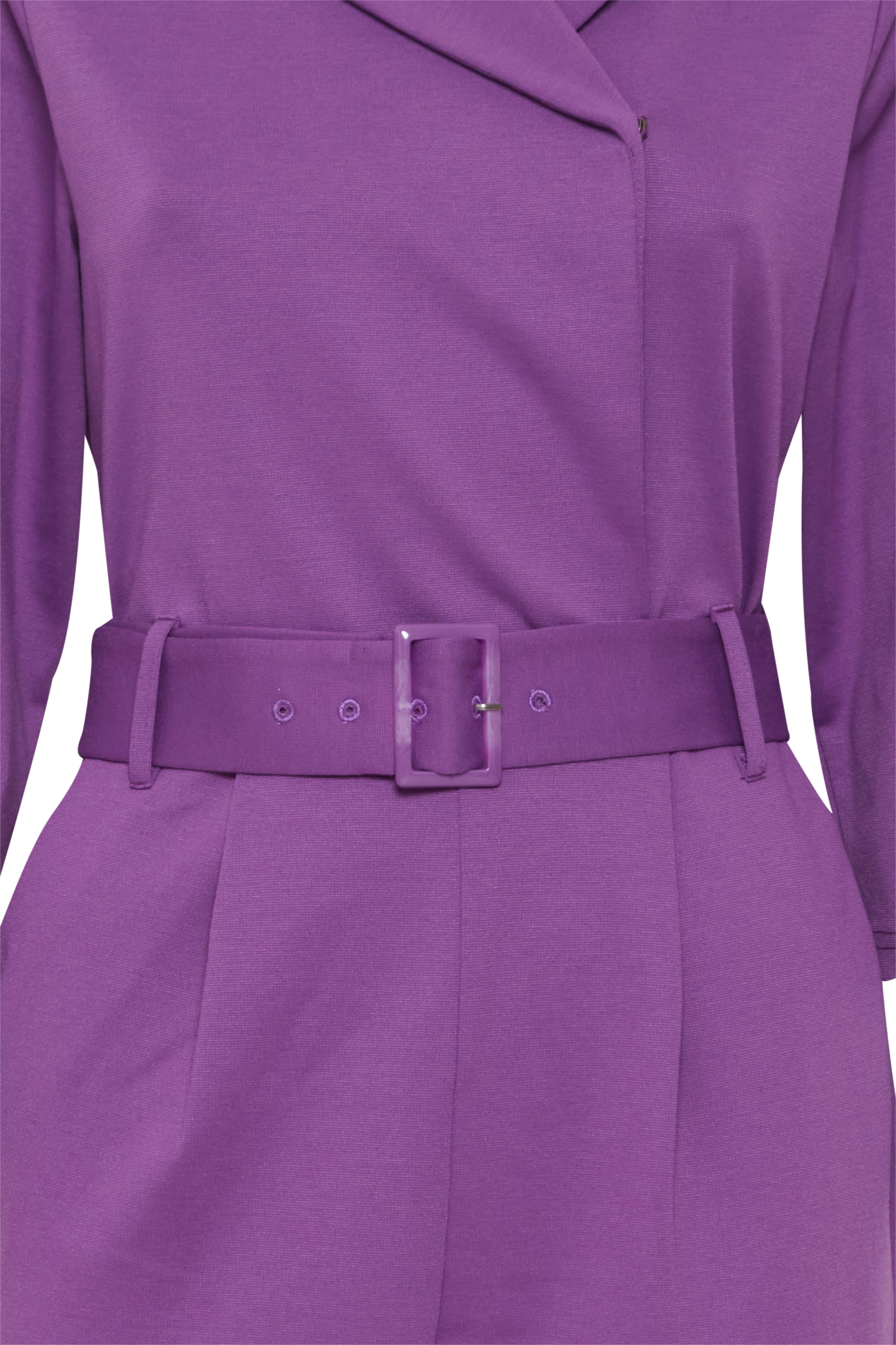 KATIE JUMPSUIT (AMARANTH PURPLE)