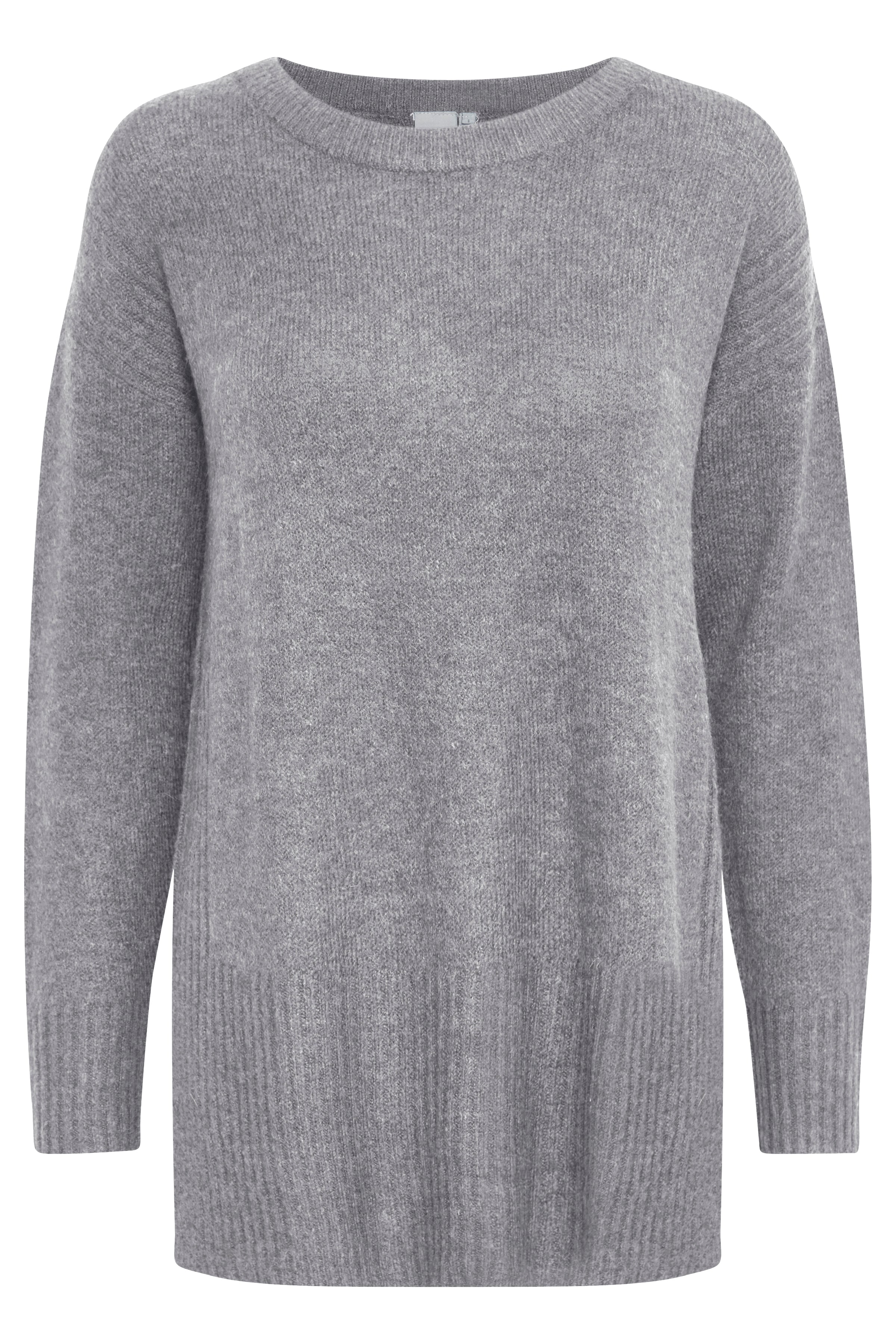 SAM JUMPER (GREY MELANGE)