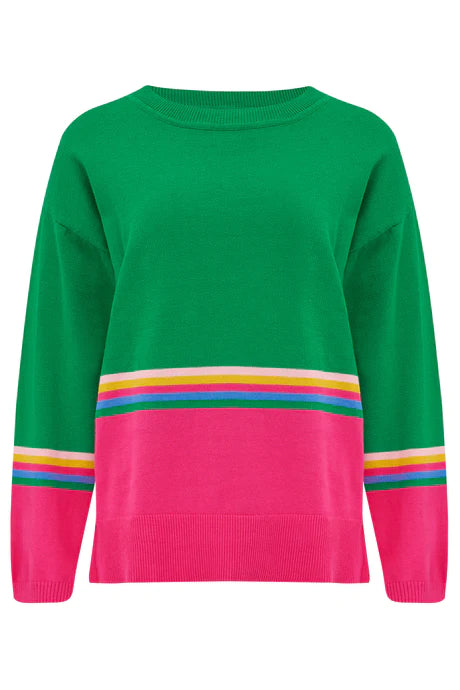 MOANA JUMPER (GREEN/PRISM)