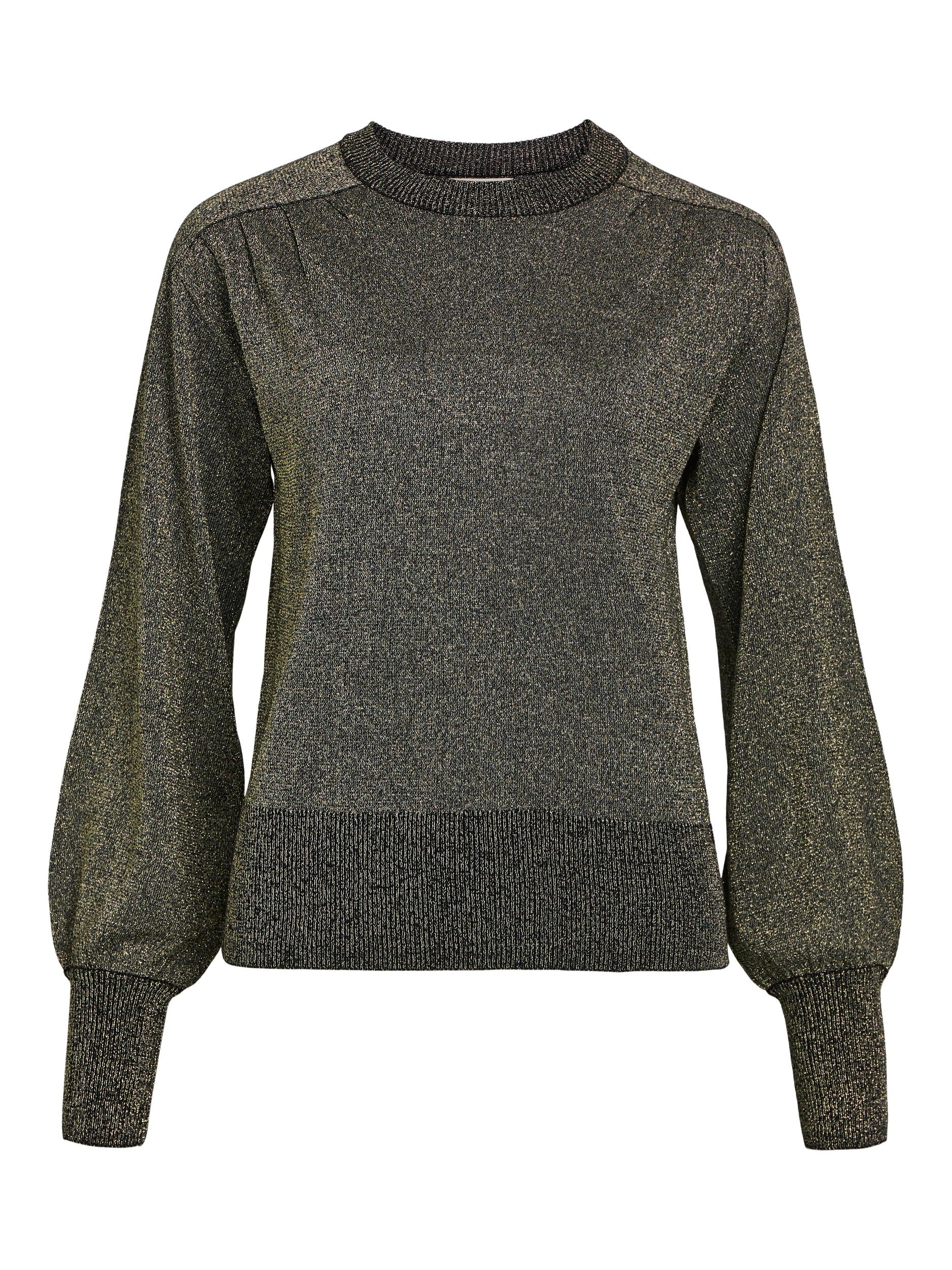 GRACE GLITTER JUMPER (BLACK/GOLD)