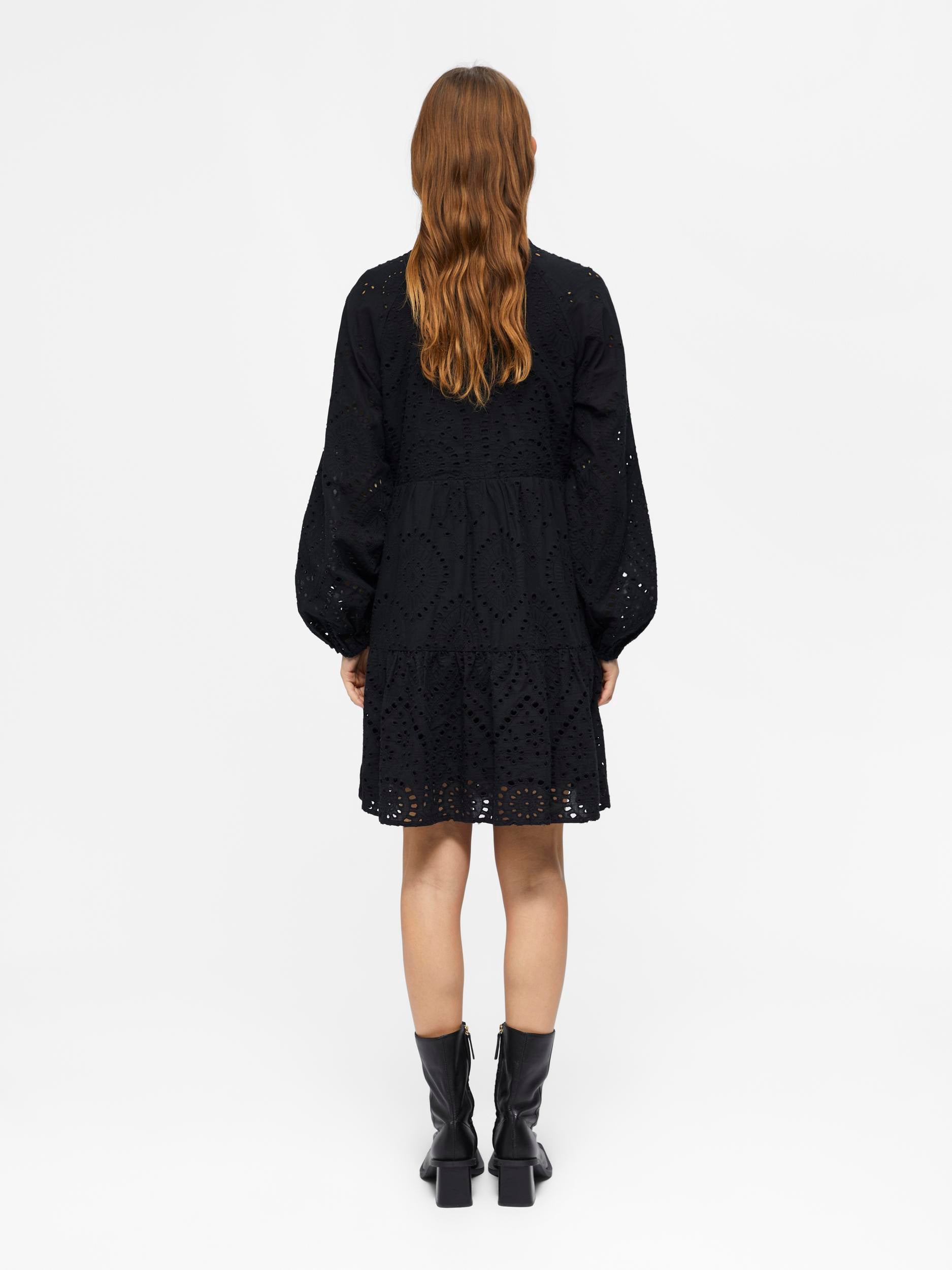 TULSI L/S DRESS (BLACK)