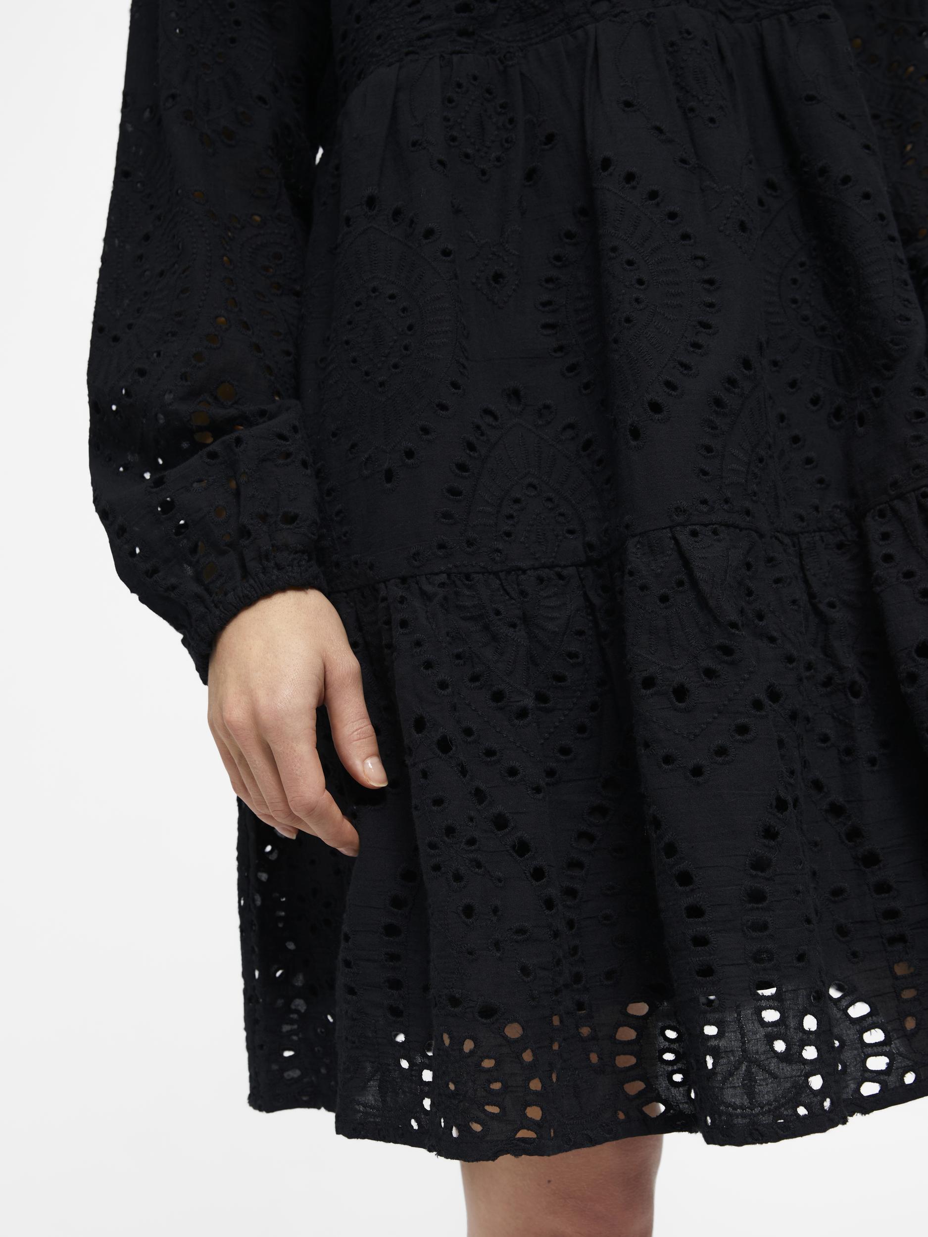 TULSI L/S DRESS (BLACK)