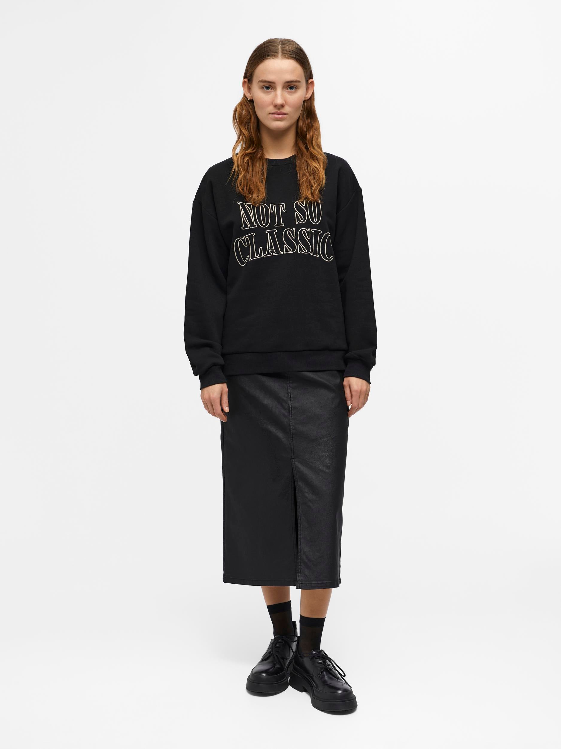 MORA OVERSIZE SWEATSHIRT (BLACK)