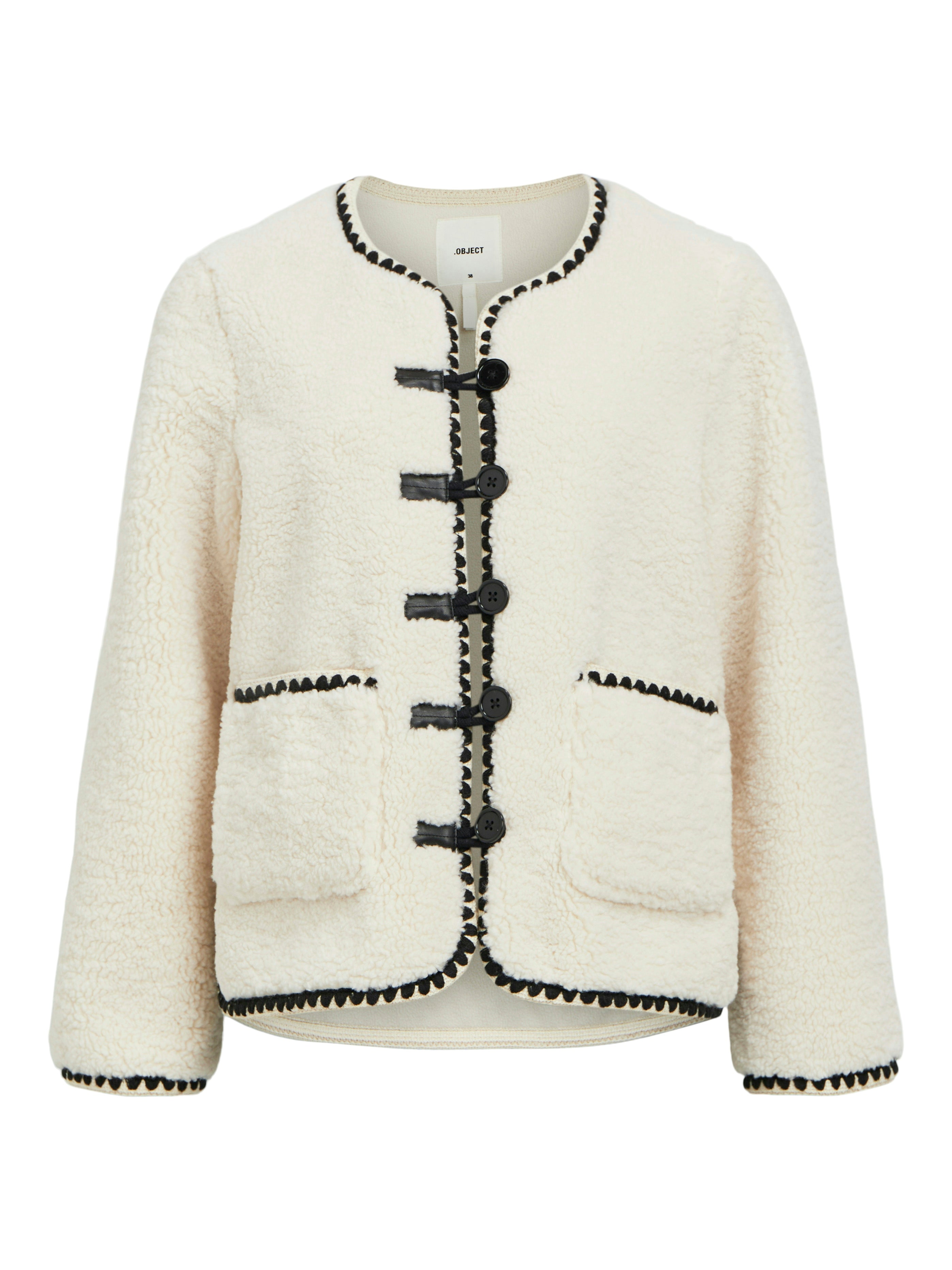 Pauline Teddy Jacket (White Sand)