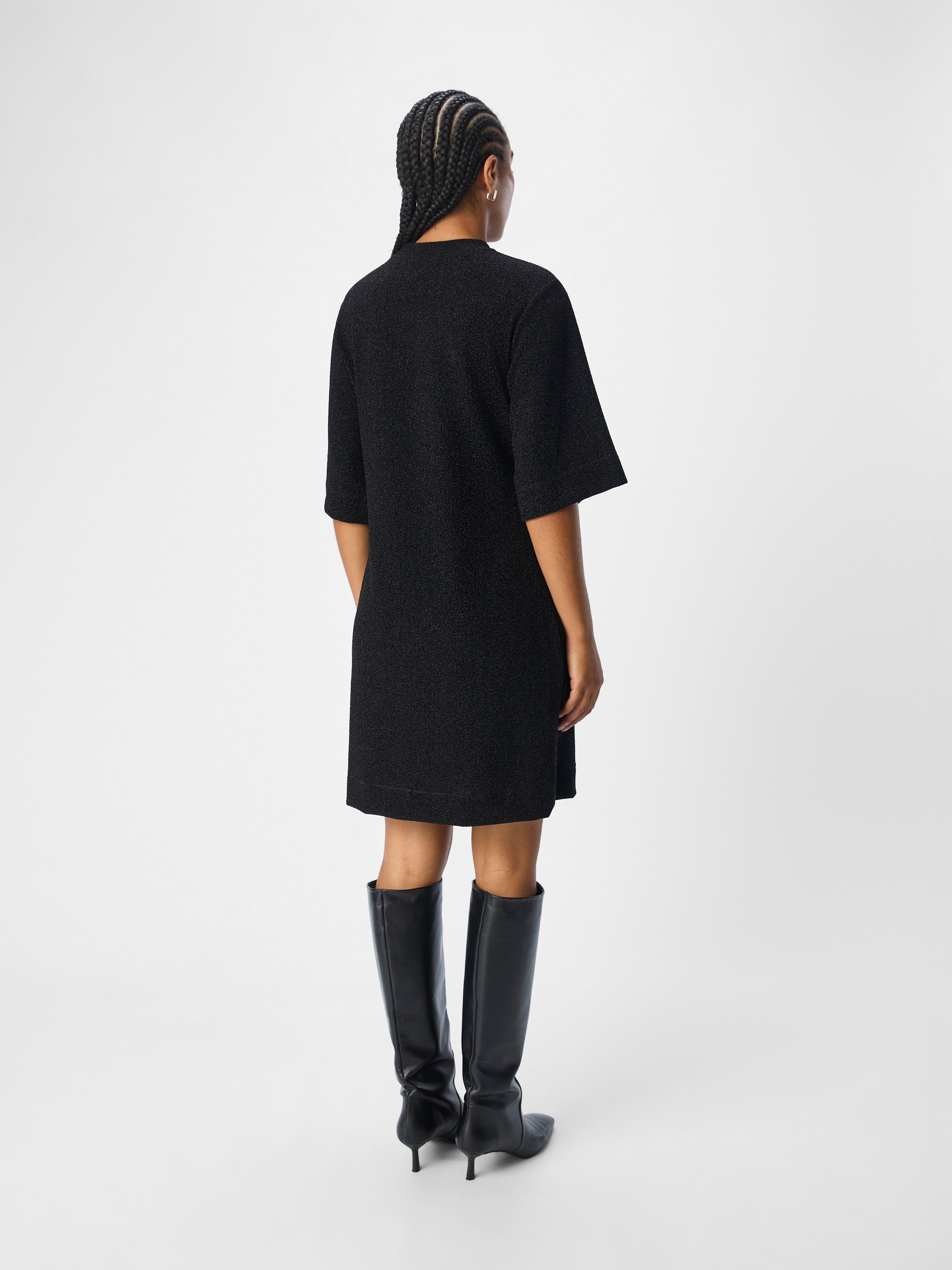 Farah Short Dress (Black)