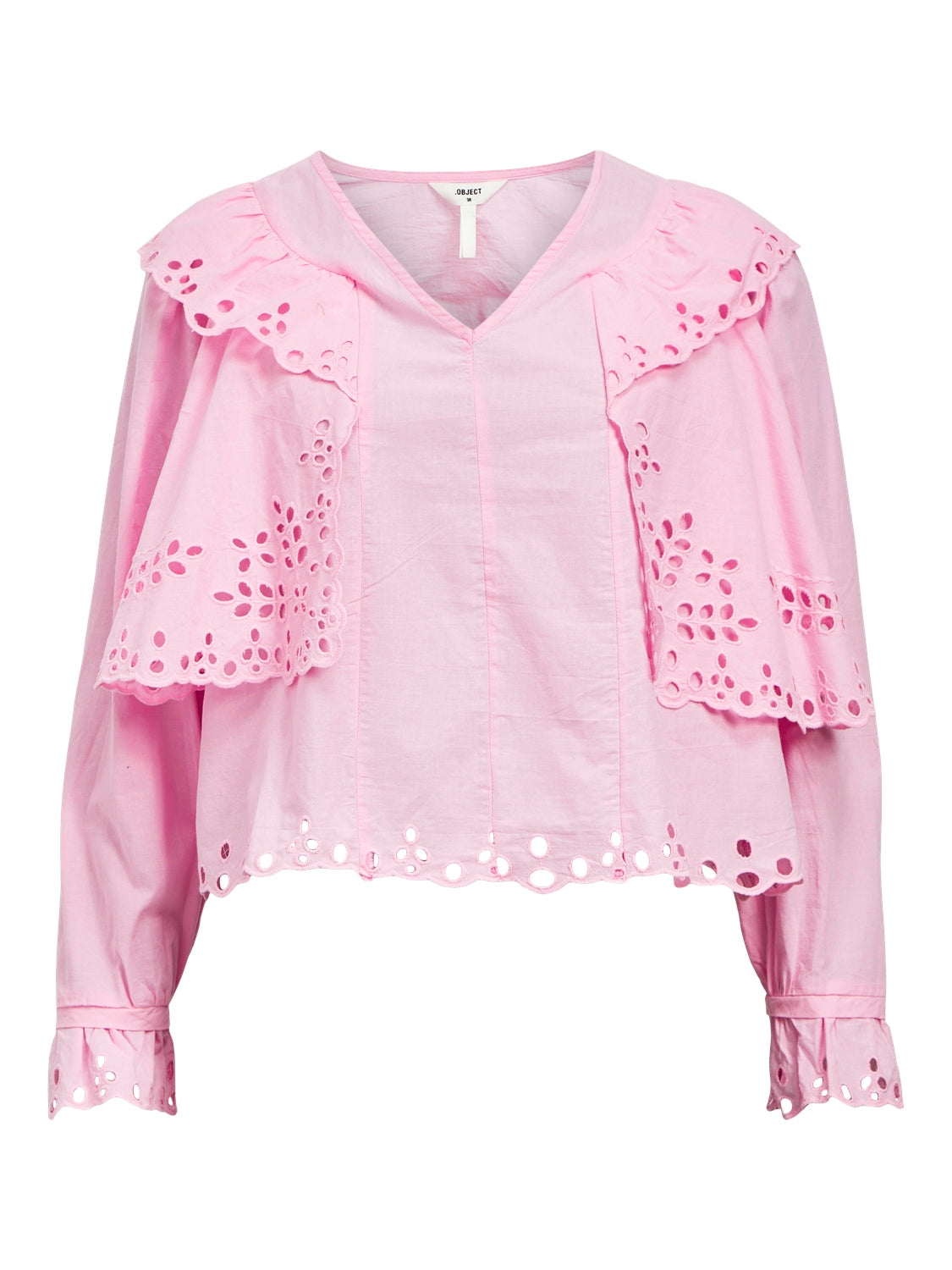 Aoife Frill Top (Pink Frosting)