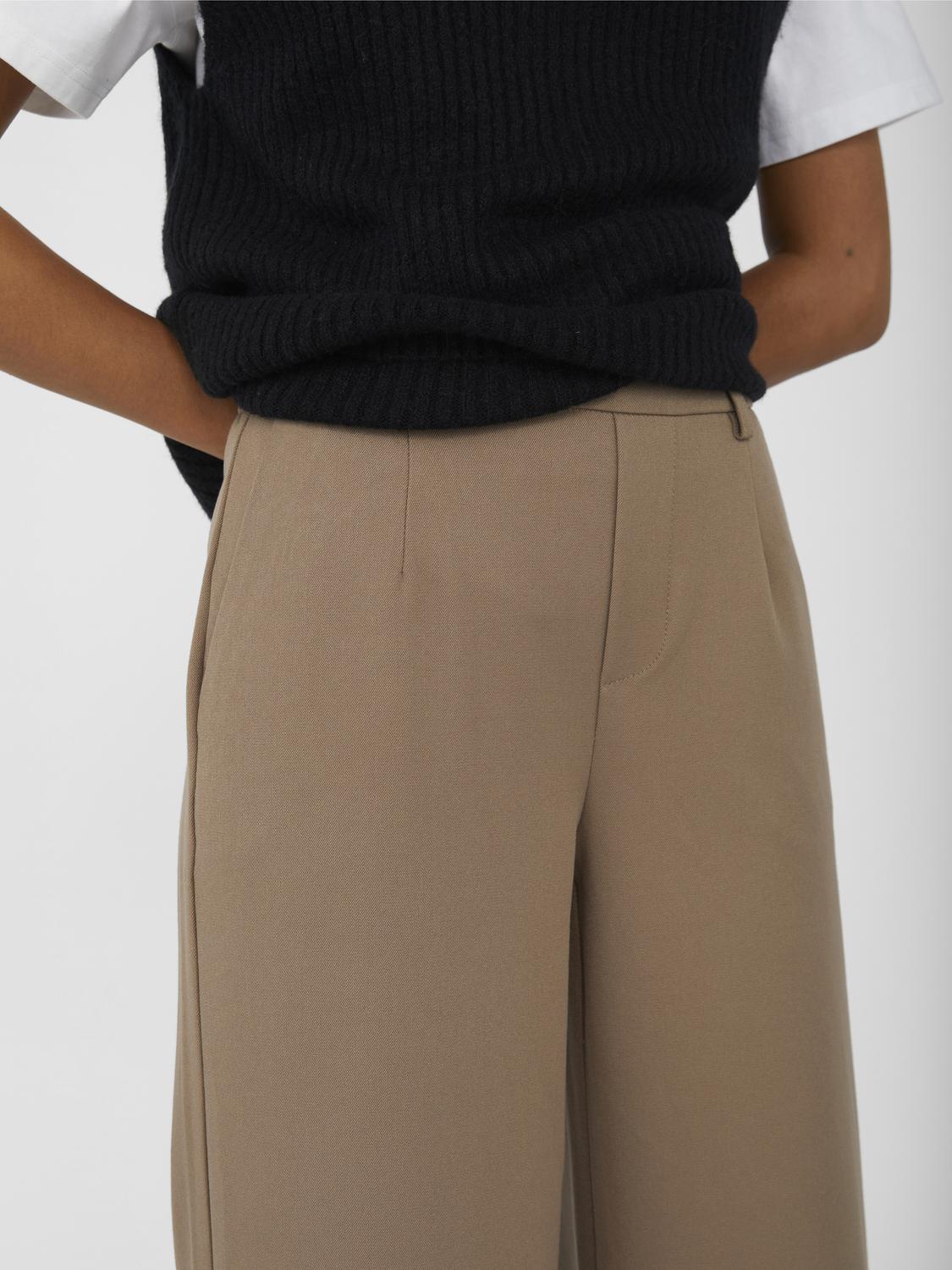 Lissey Wide Leg Pants (Fossil)