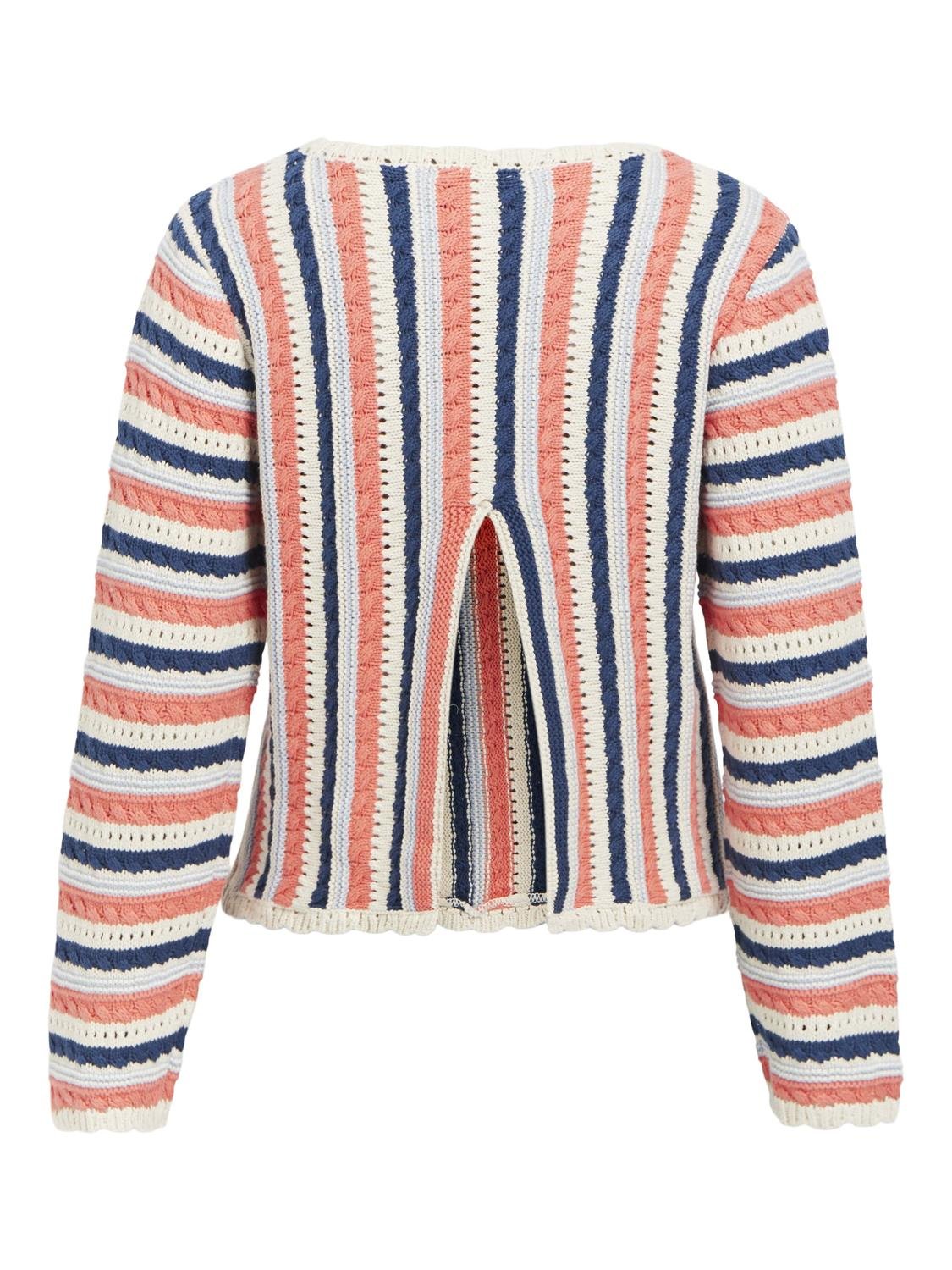 JELAINE KNIT JUMPER (PEACH/ MULTI)