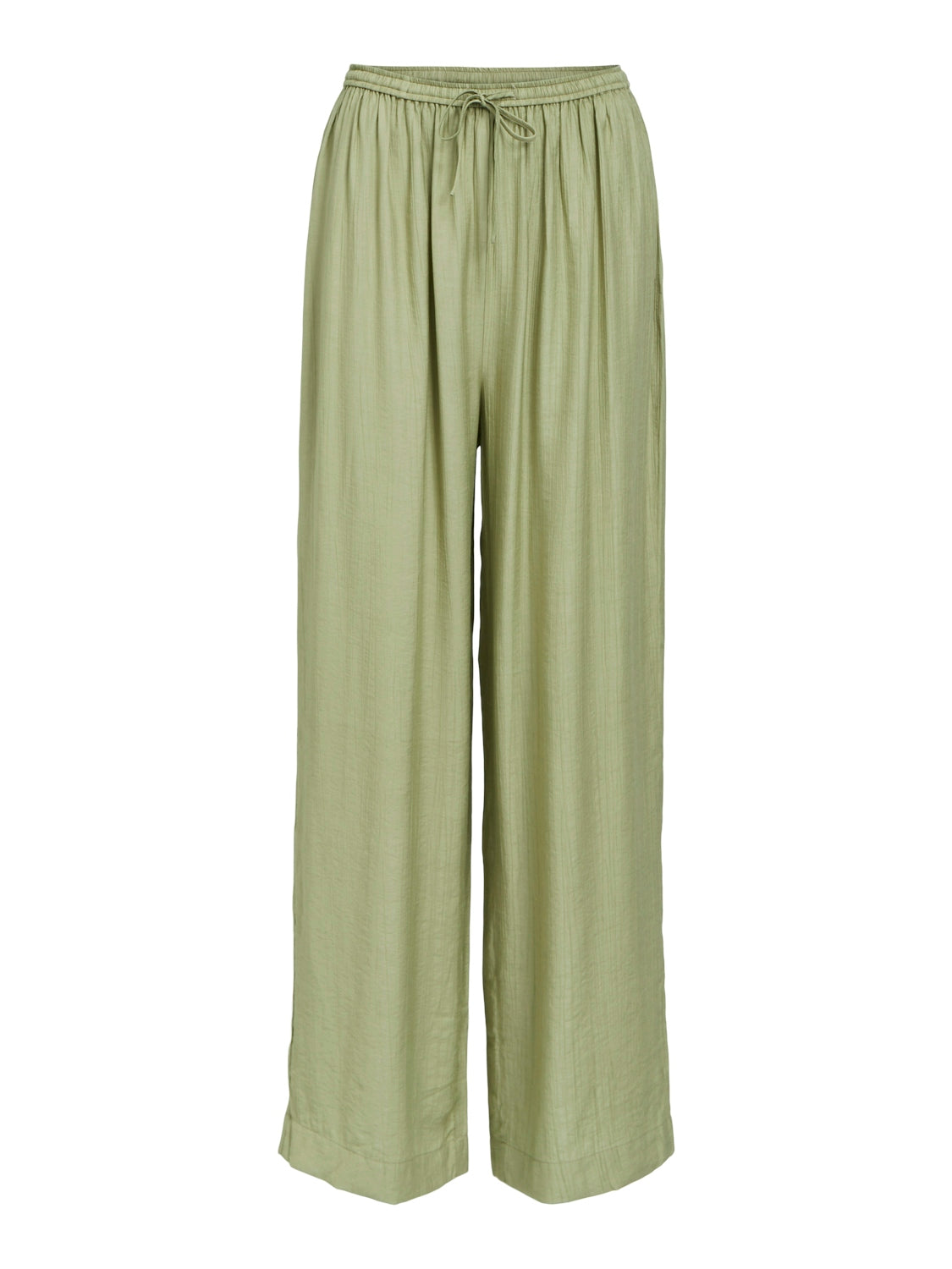 Catja Wide Leg Pants (Tea Green)