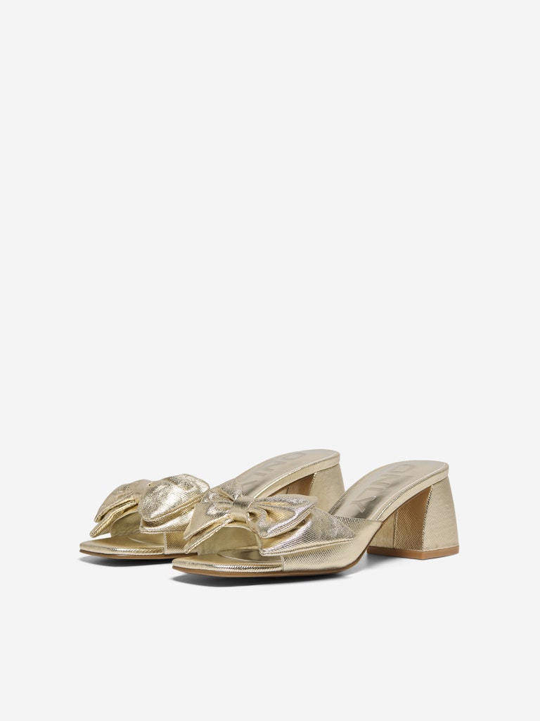 Laval Block Heel Sandal (Gold)