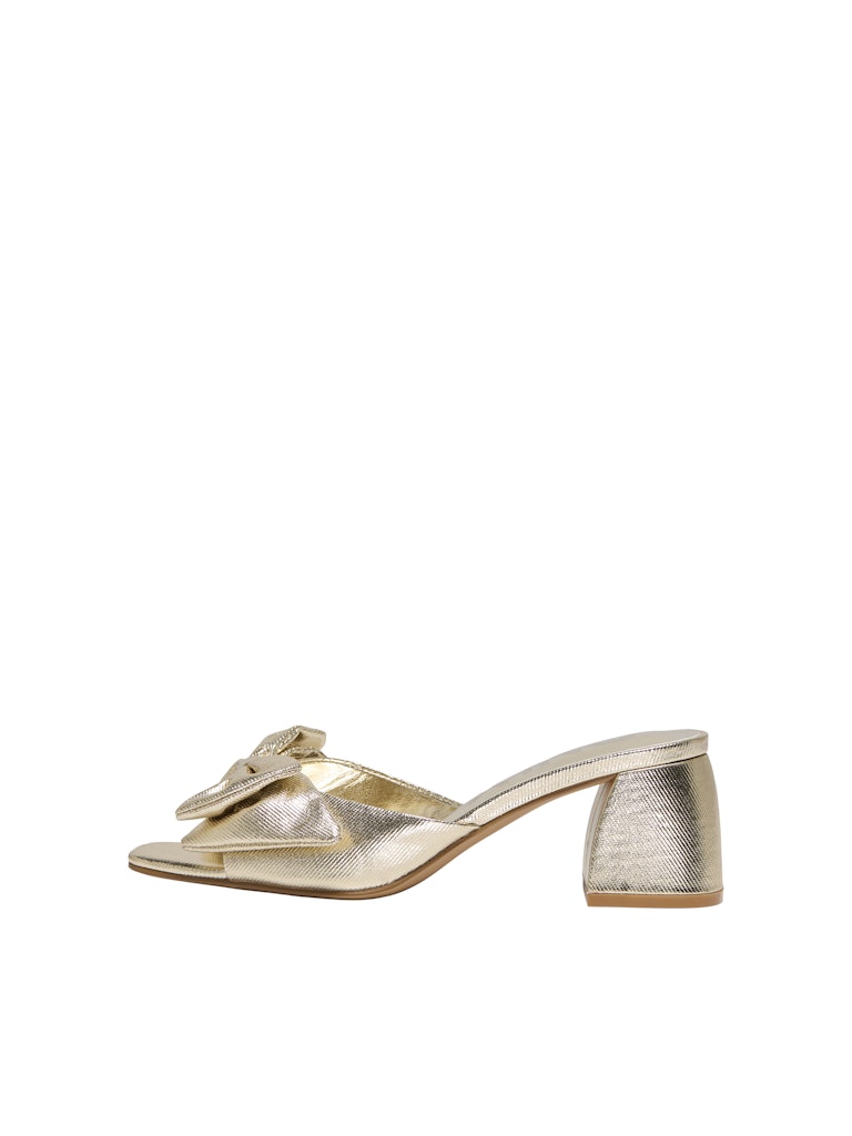 Laval Block Heel Sandal (Gold)