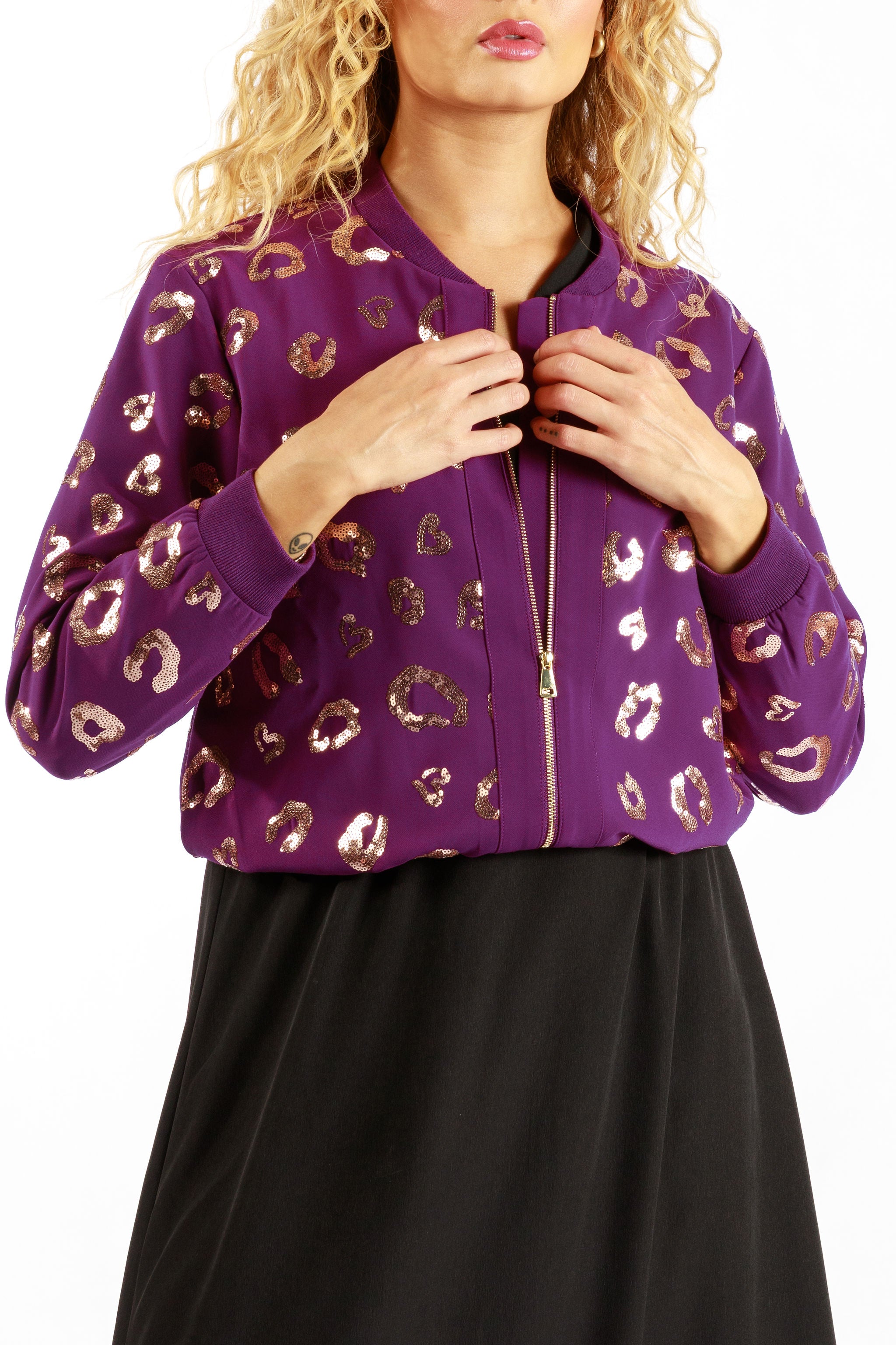 Amethyst Bomber (Purple)