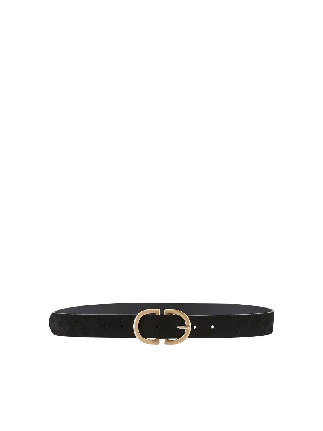 Jess Suede Belt (Black)