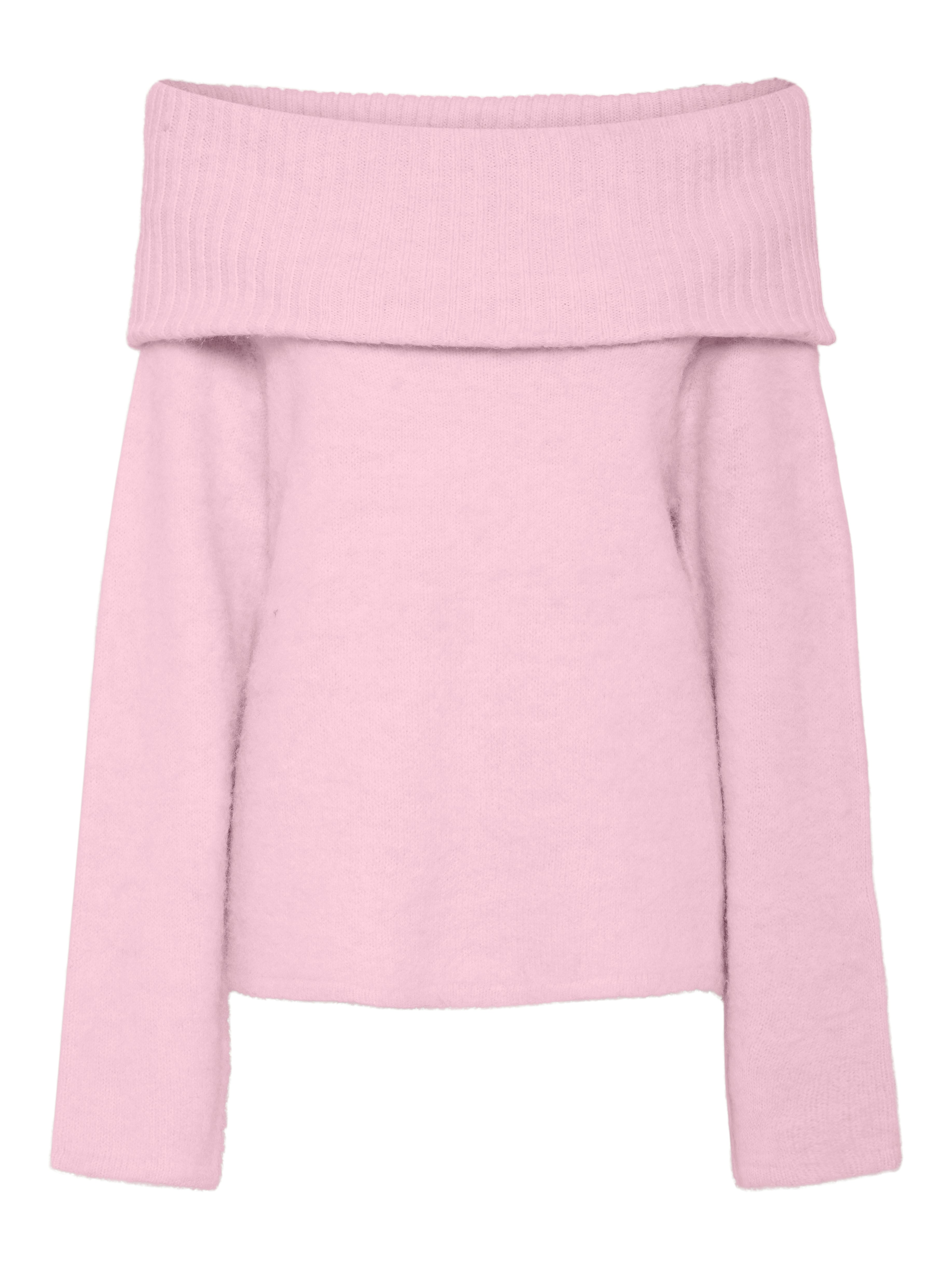 Pam Off Shoulder Jumper (Pink-A-Boo)