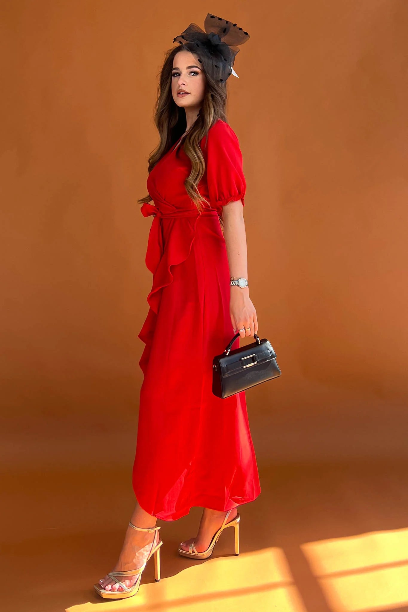 LEONA DRESS (RED)