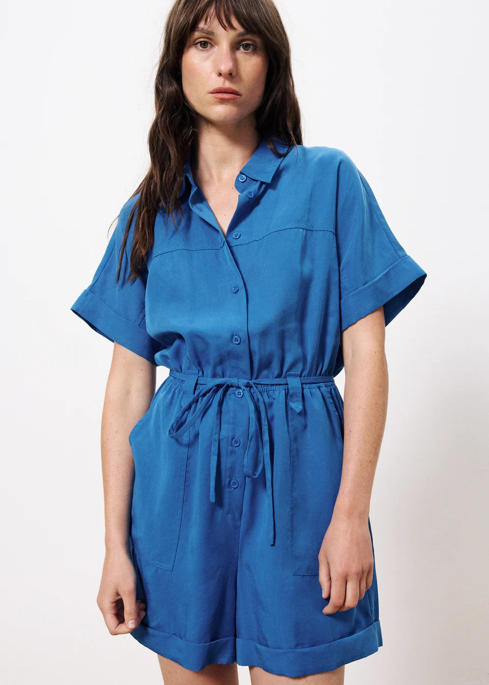 Lily Playsuit (Electric Blue)