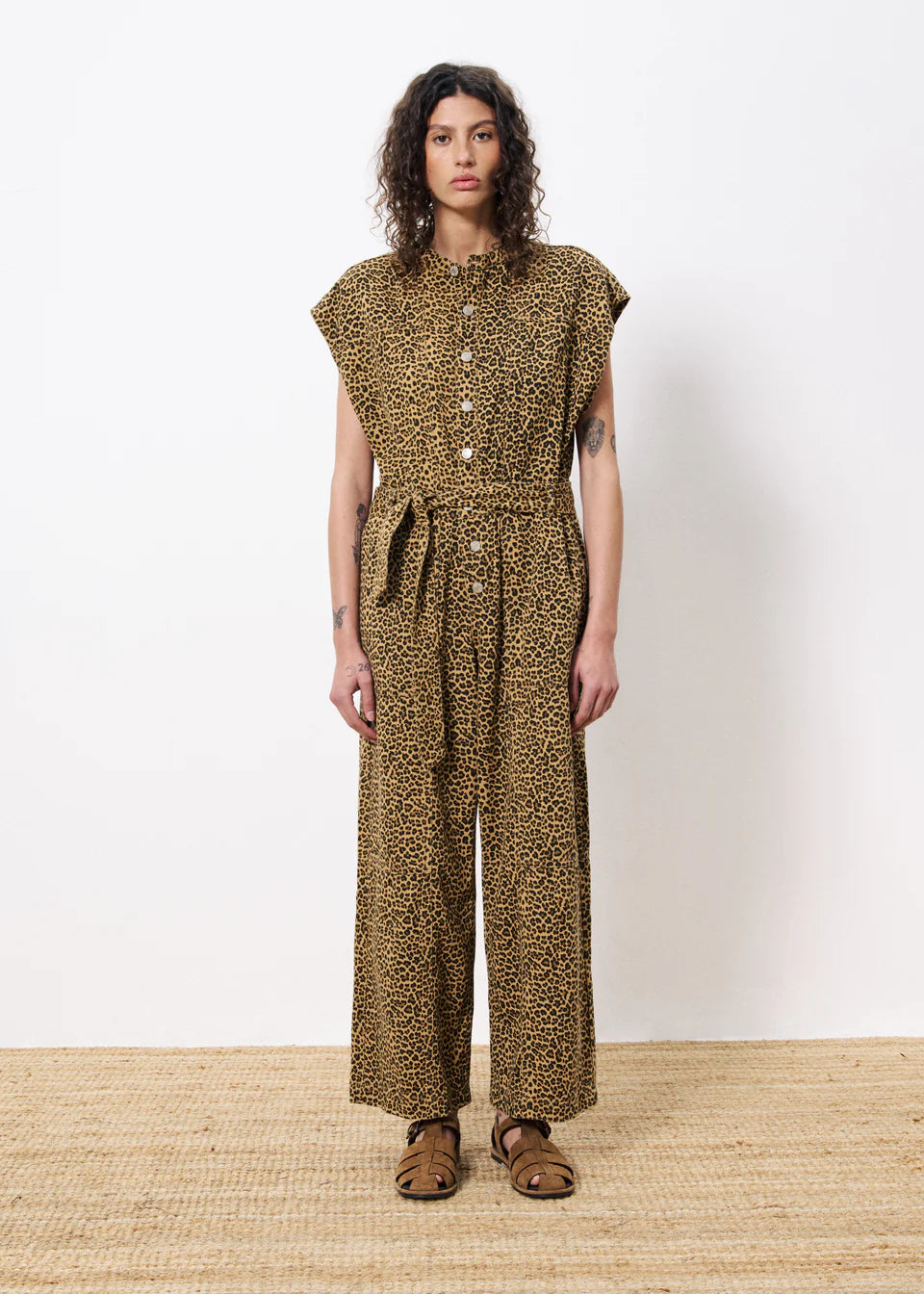 Scheila Jumpsuit (Leopard)