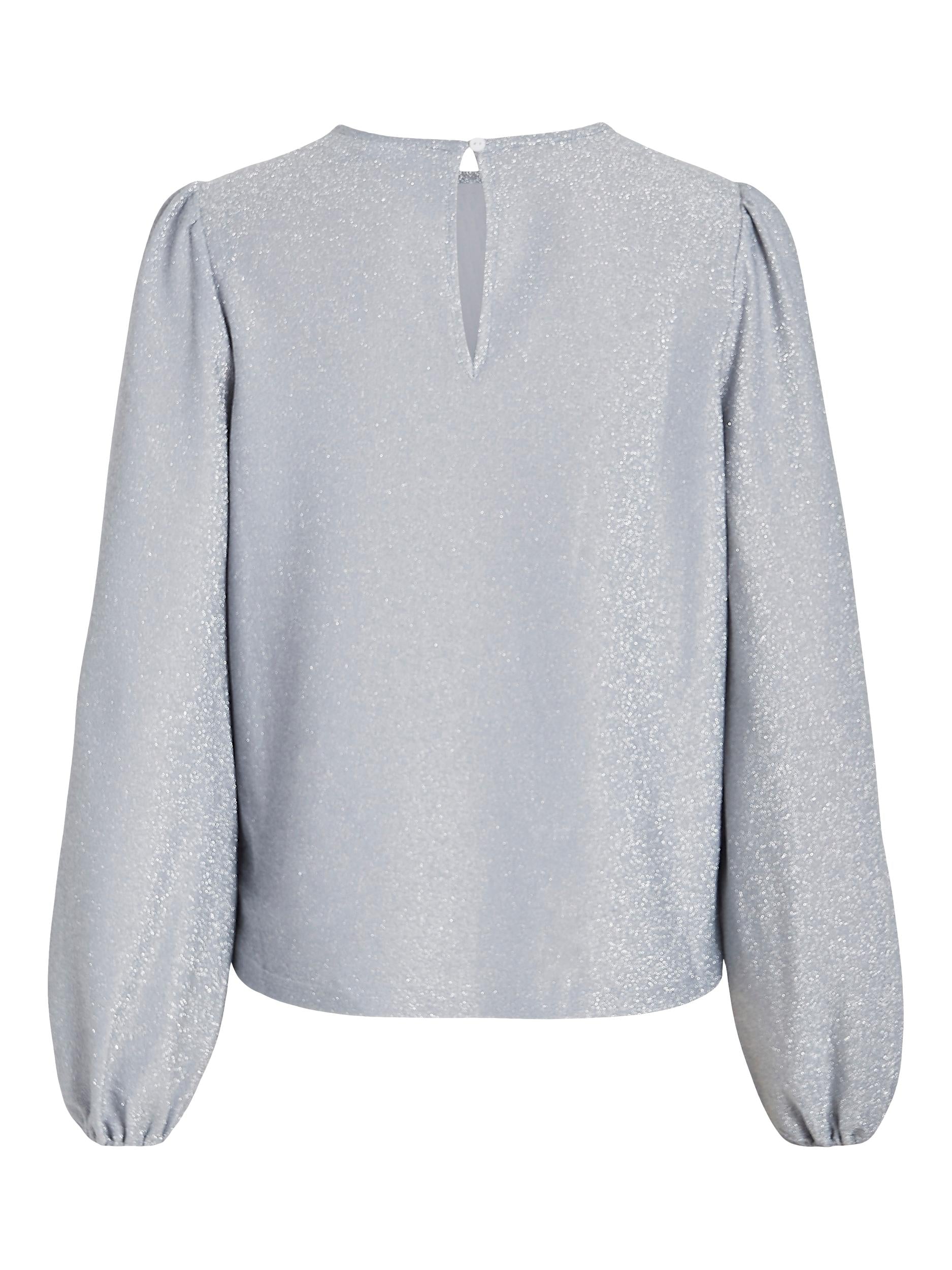 AUGUSTINA L/S TOP (SILVER)