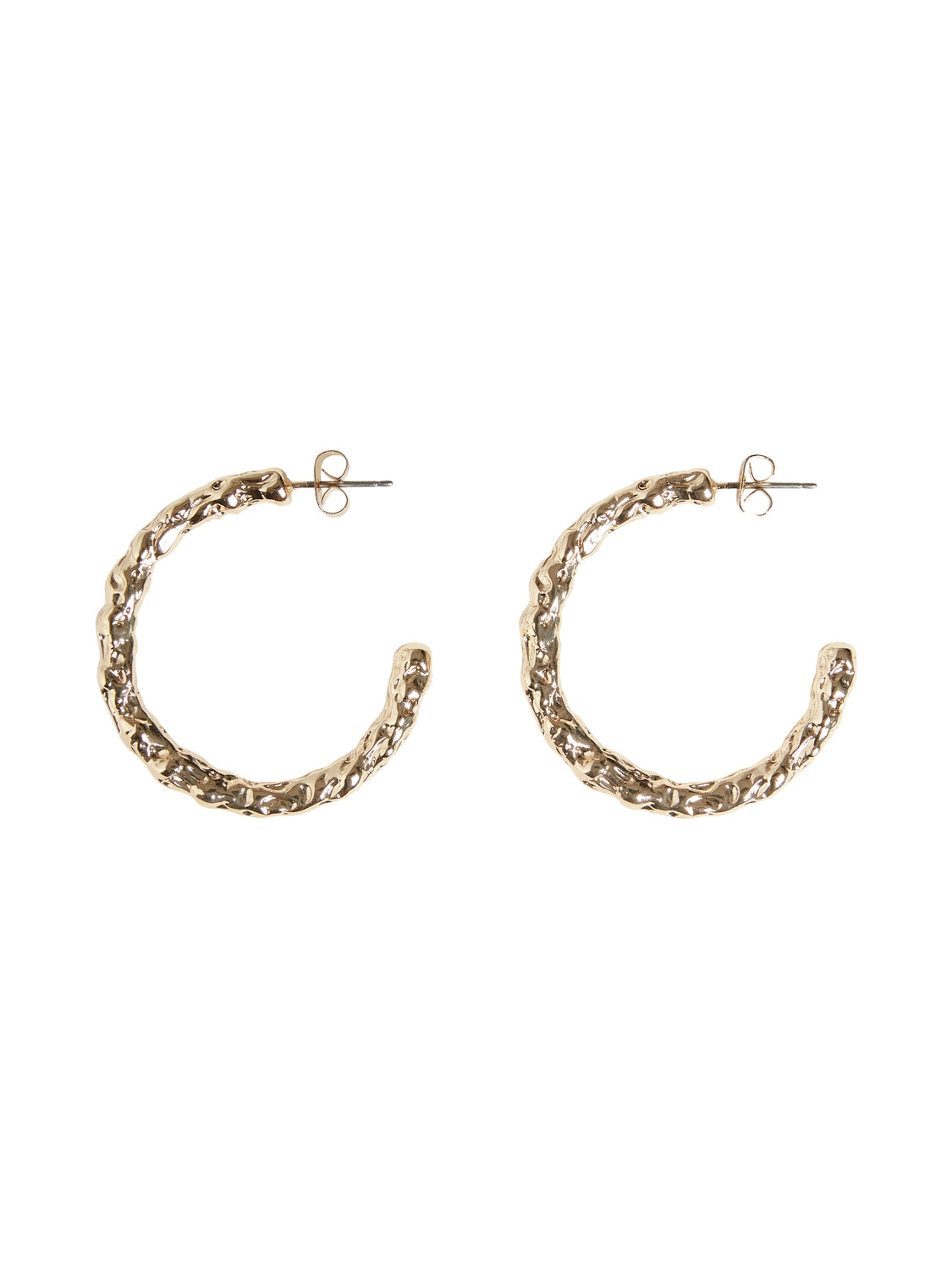 Stacy Large Hoop Earrings (Gold)