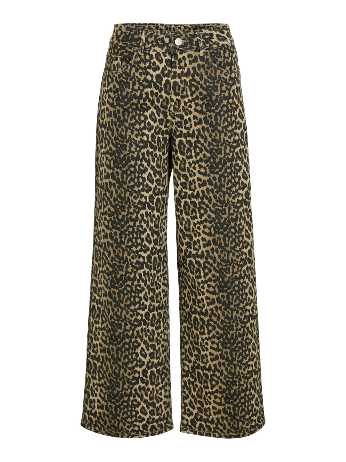 Ciara Leopard Print Jeans (Birch)