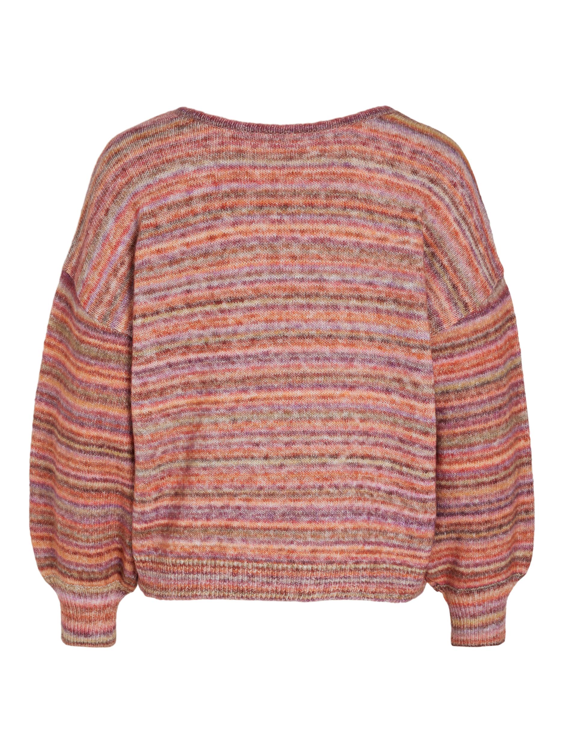 GENA JUMPER (BEET RED/MULTI)