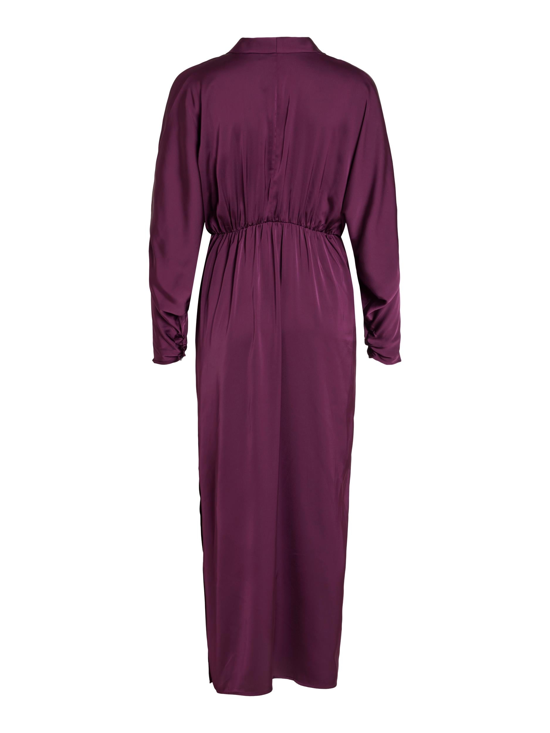 ROSA MAXI DRESS (PLUM)