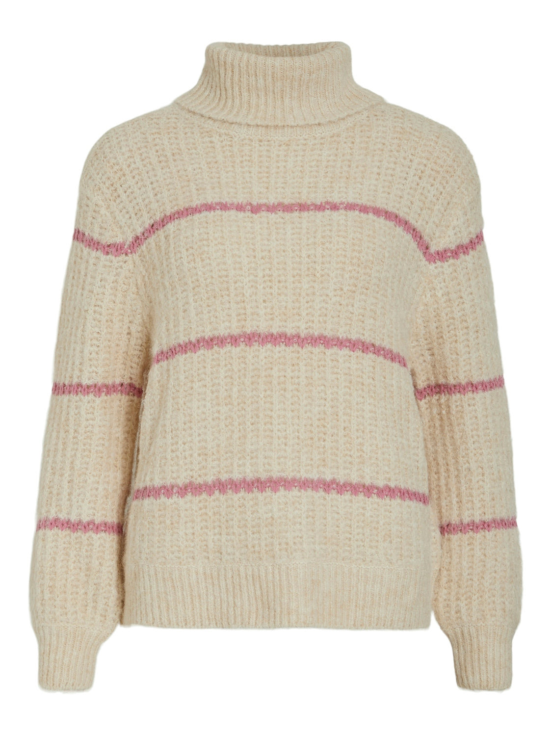 Miggo Roll Neck Jumper (Super light Natural/Polignac)