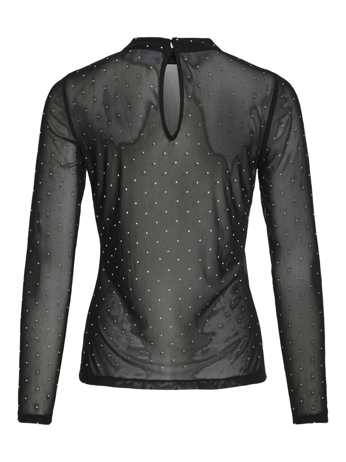 Lokke Rhinestone Top (Black/Rhinestone)