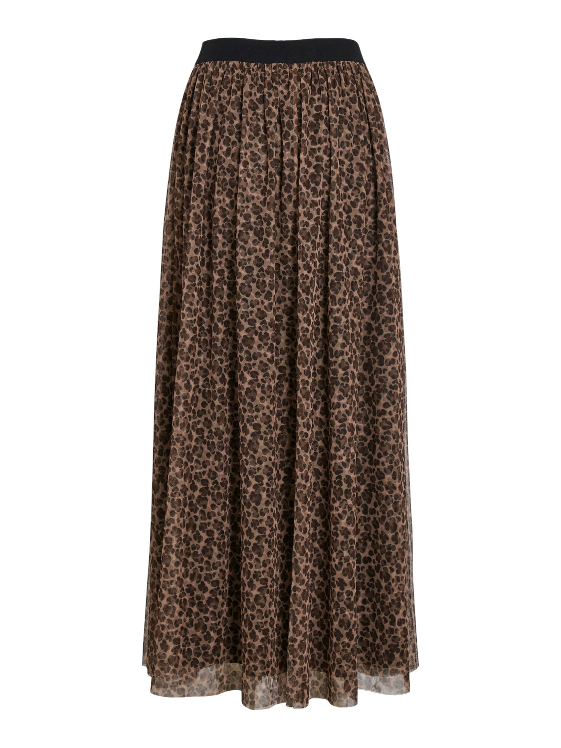 Koko Mesh Maxi Skirt (Fondue Fudge/Leo)