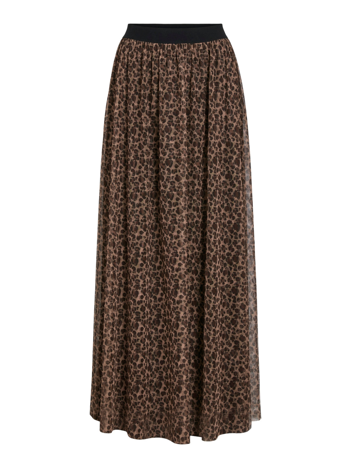 Koko Mesh Maxi Skirt (Fondue Fudge/Leo)