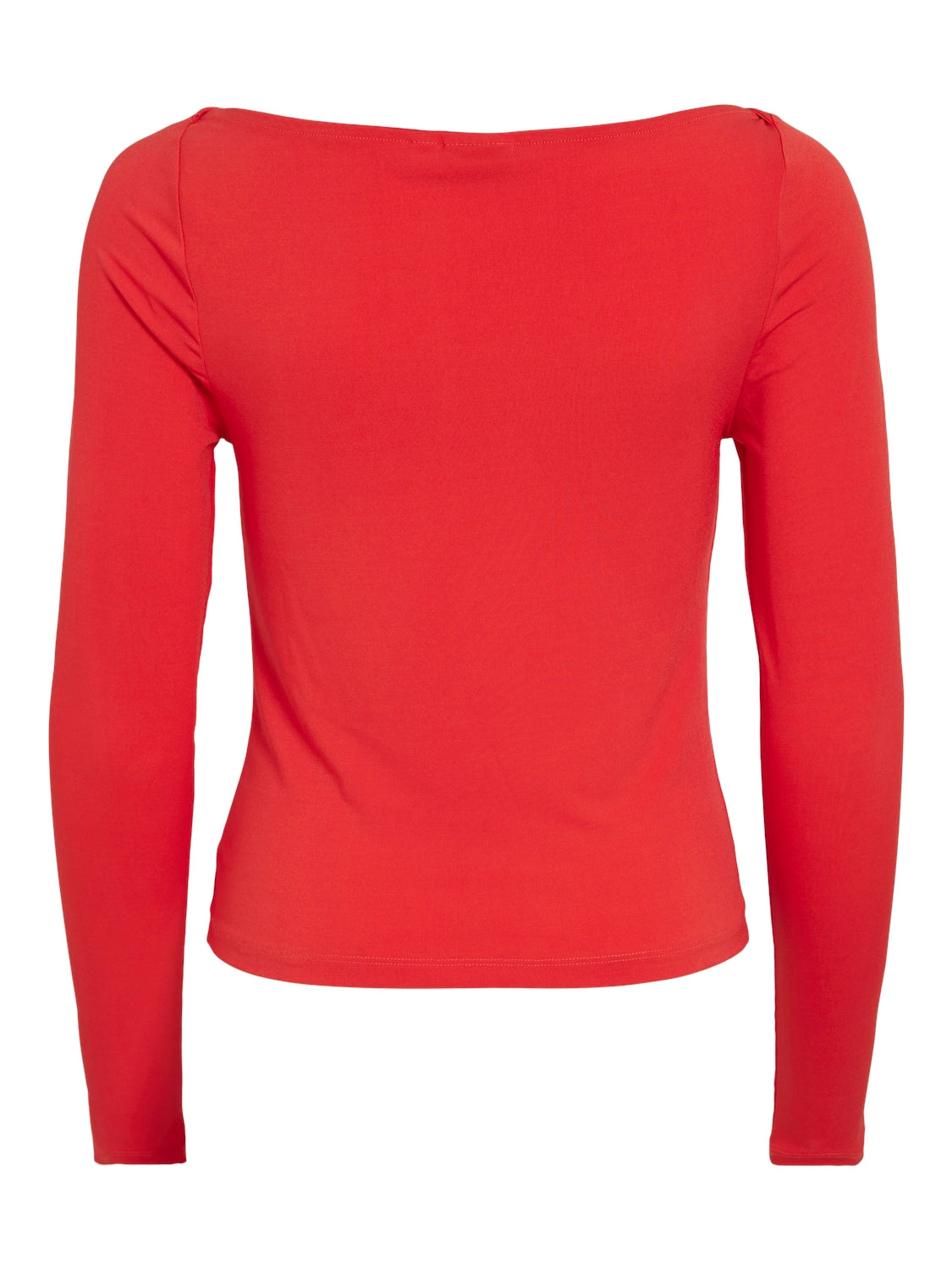 Kiara Long Sleeve Top (Poppy Red)