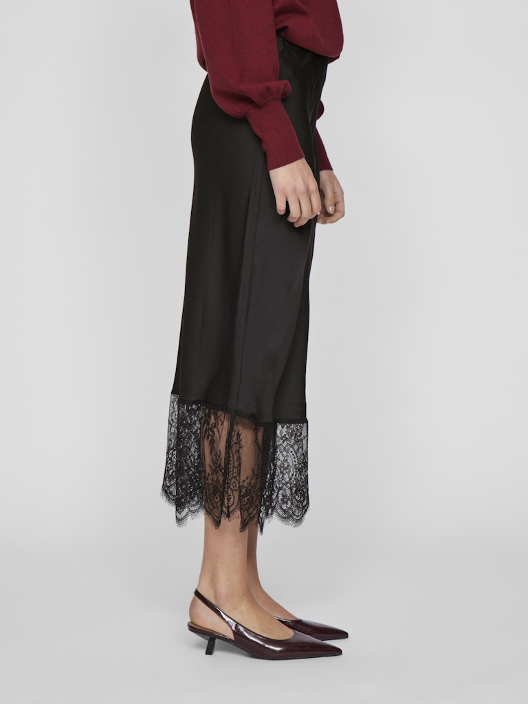 Chelsea Lace Skirt (Black)