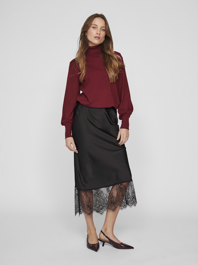 Chelsea Lace Skirt (Black)