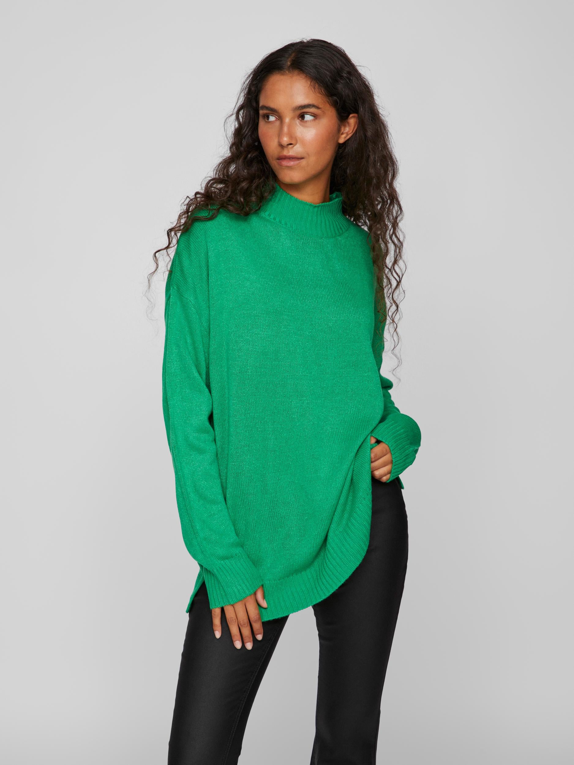 REGGIE OVERSIZED JUMPER (BRIGHT GREEN)