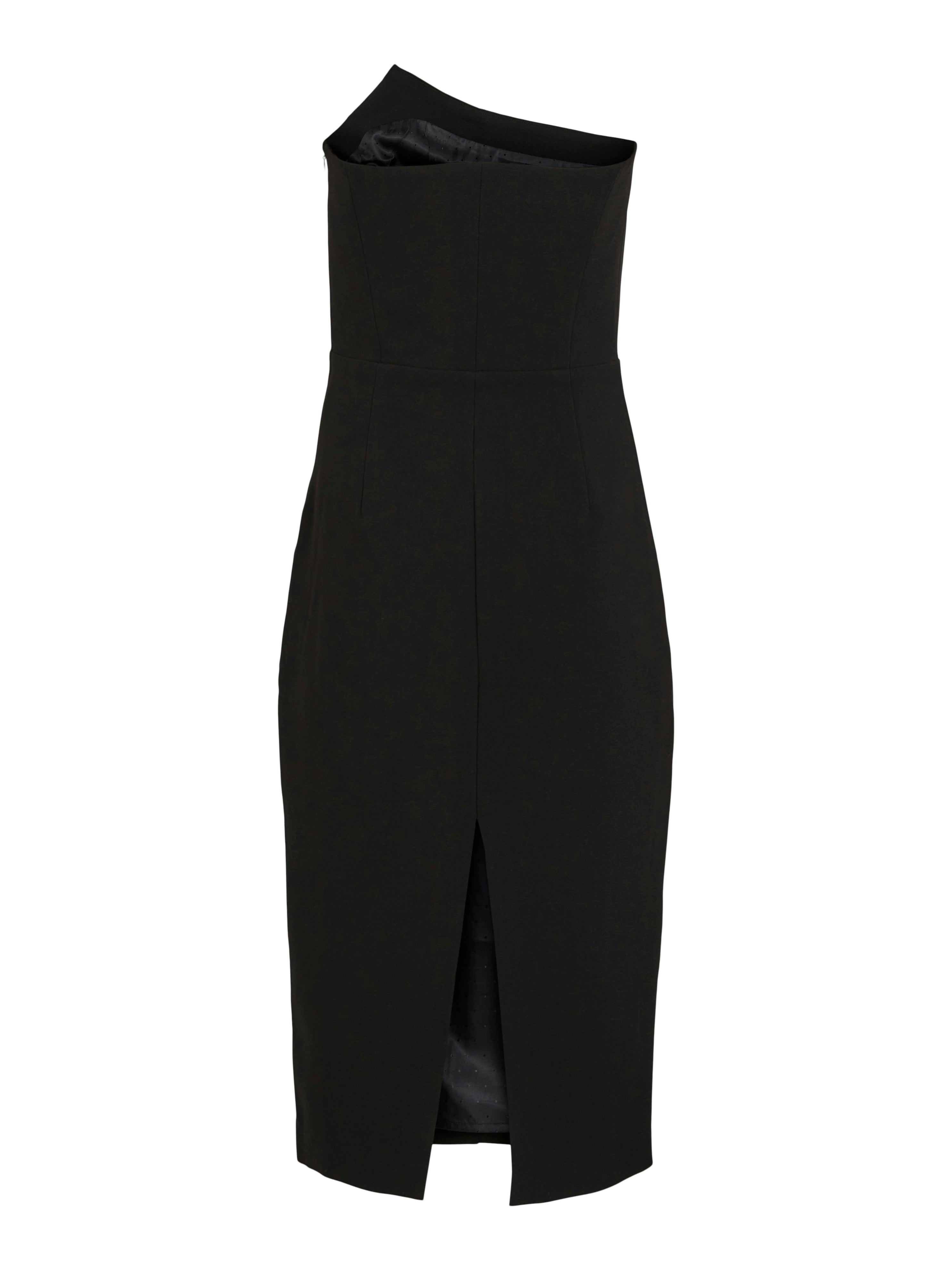 Rae Corsage Midi Dress (Black)