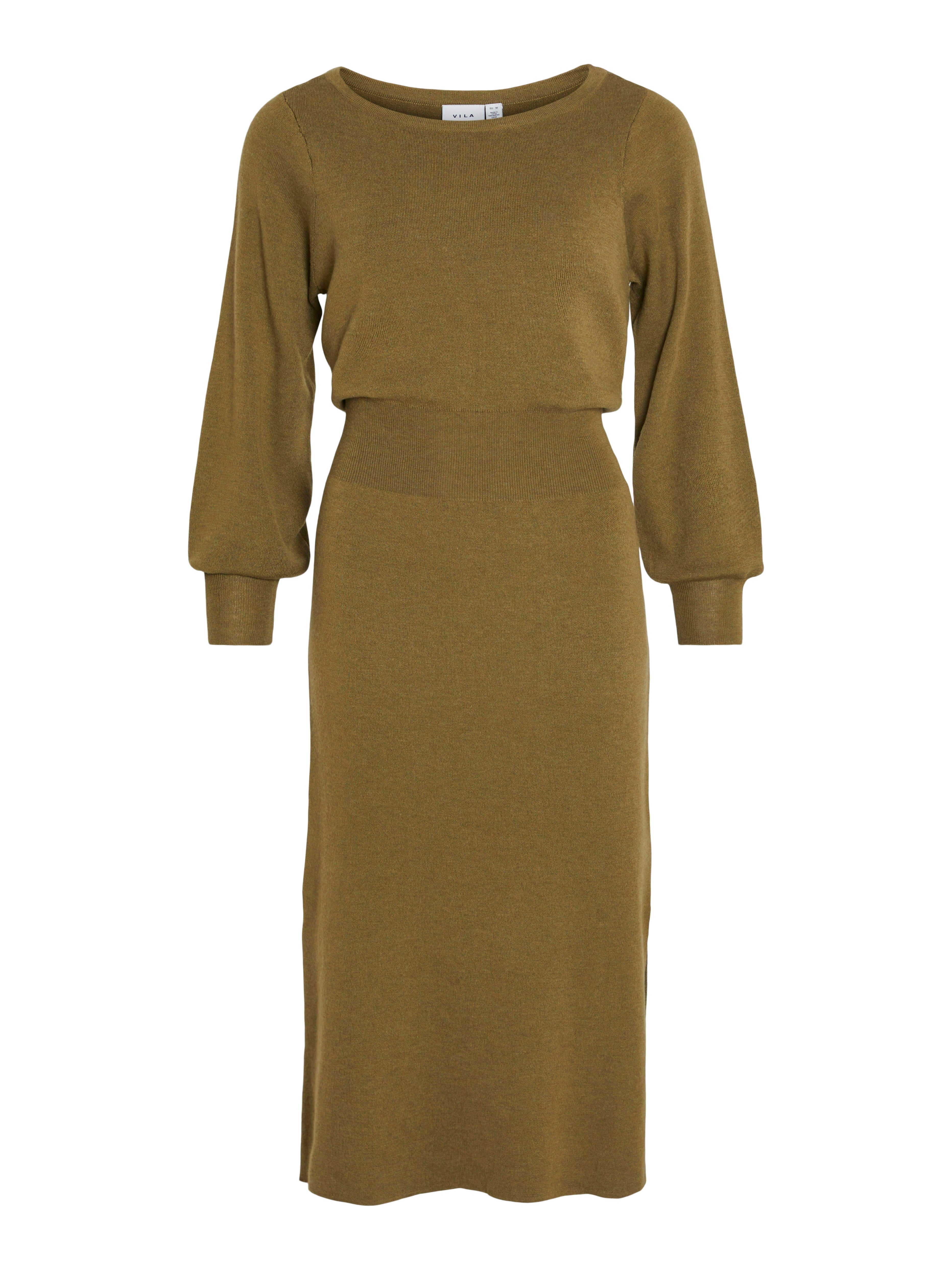 Marla Knit Dress (Gothic Olive/Melange)