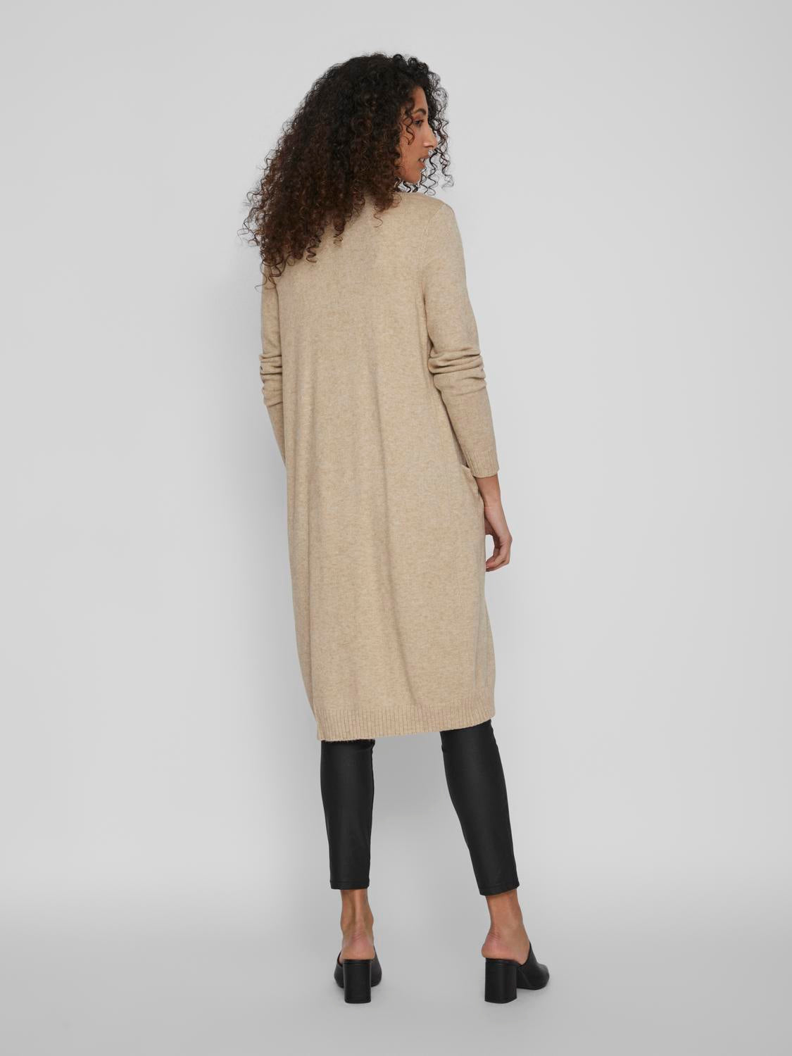 Sian Longline Cardigan (Natural Melgane)