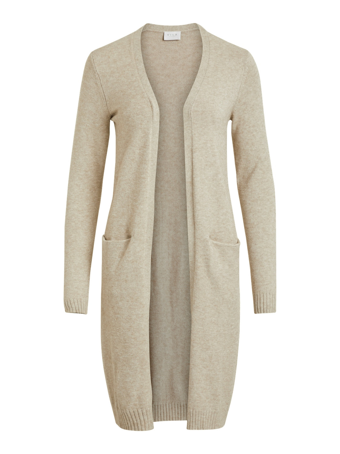 Sian Longline Cardigan (Natural Melgane)