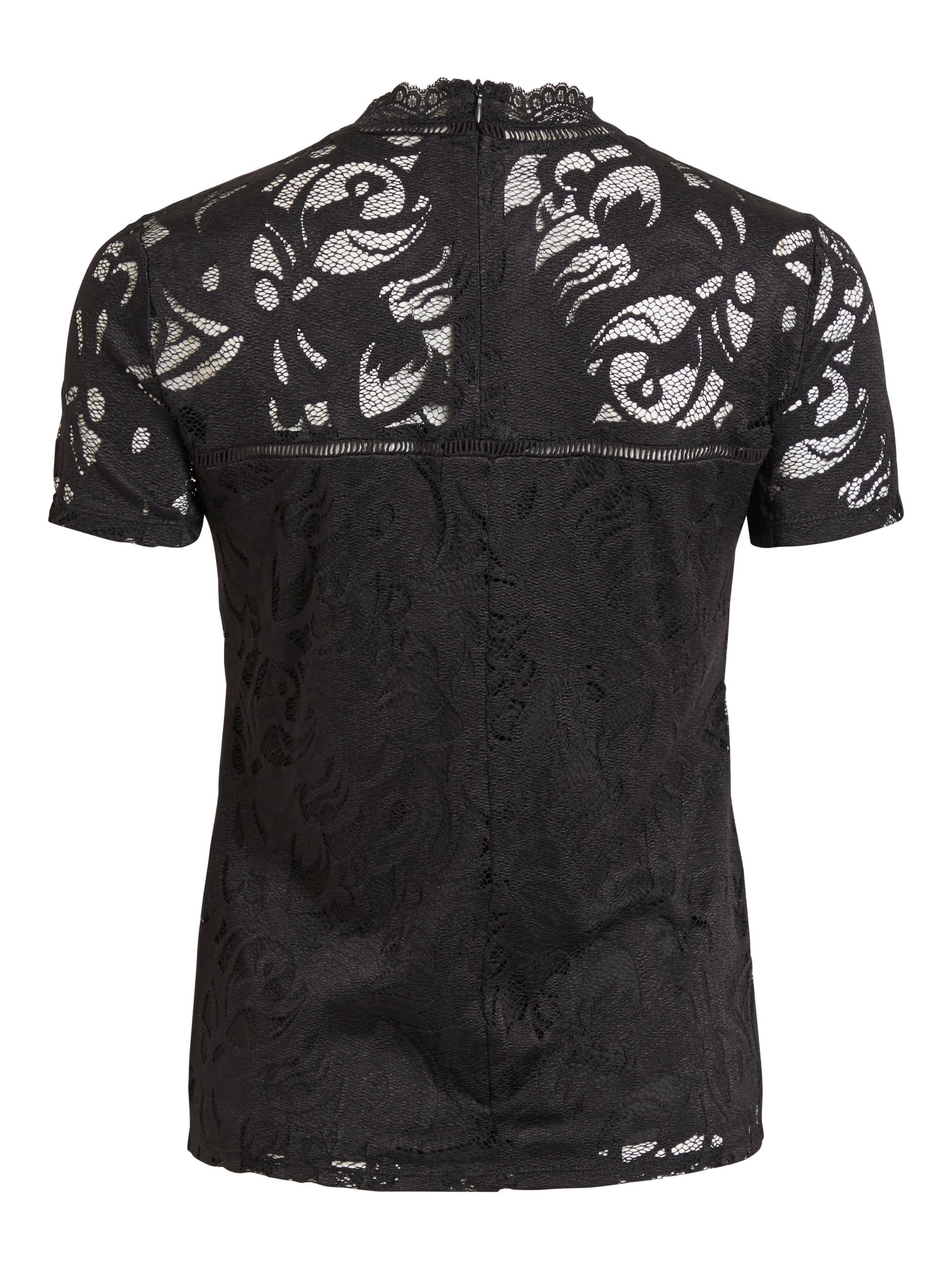 TASIA LACE TOP (BLACK)