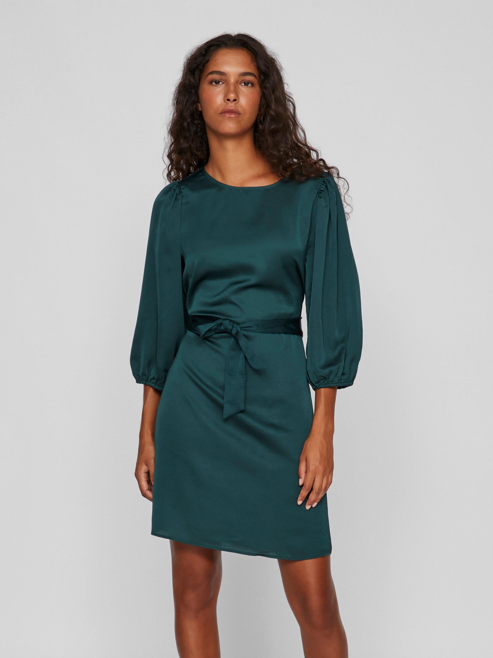 VENUS 3/4 SLEEVE DRESS (PONDEROSA PINE)