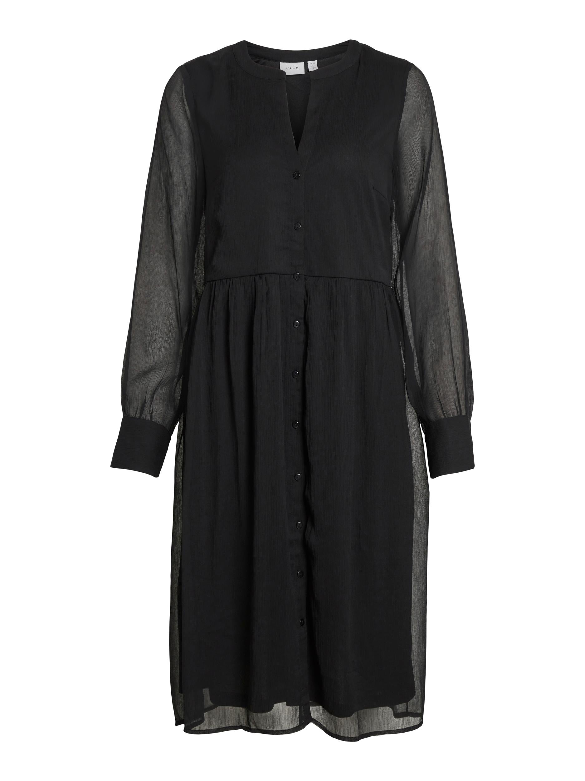 LIA MIDI DRESS (BLACK)