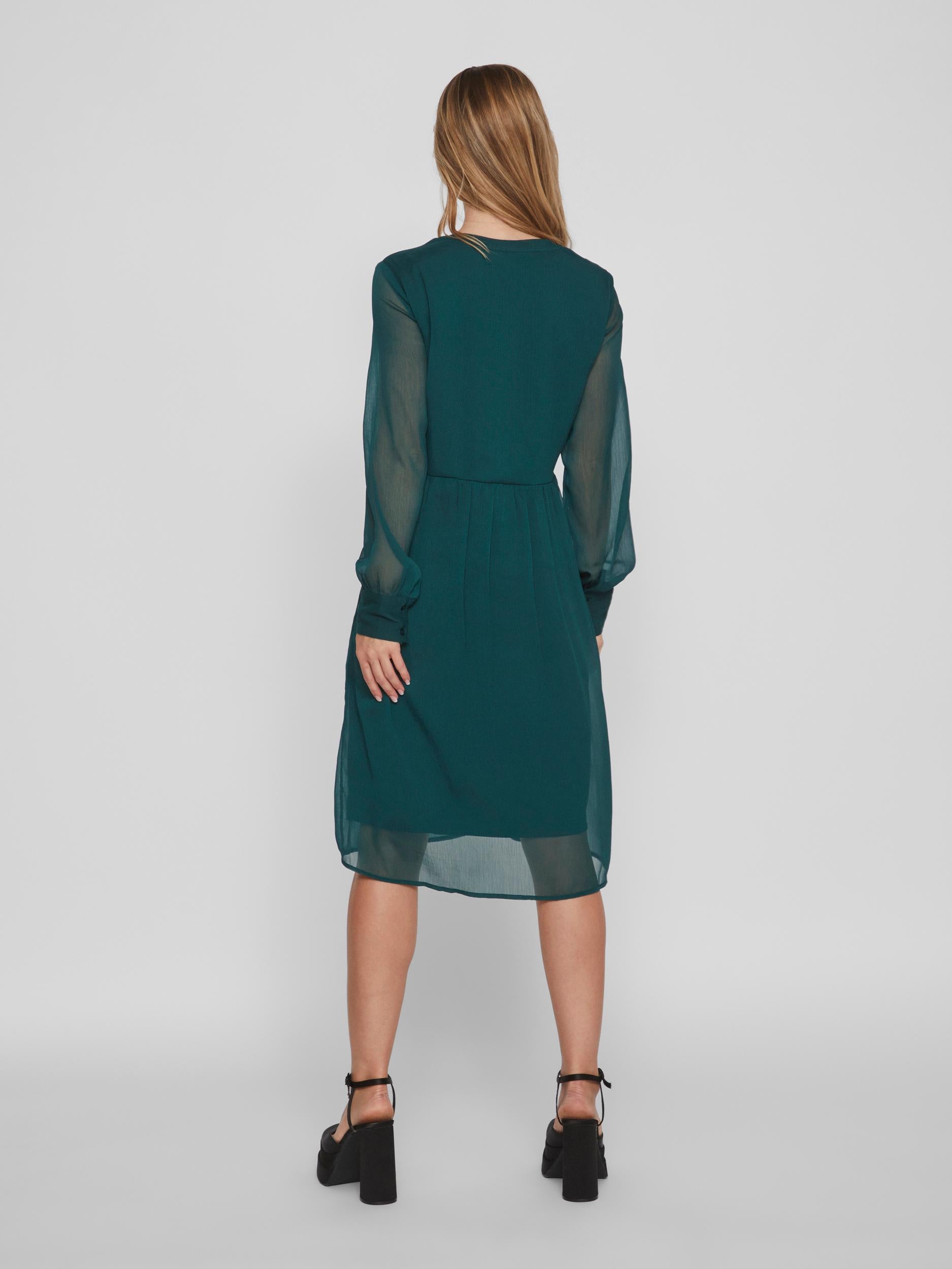 LIA MIDI DRESS (PONDEROSA PINE)