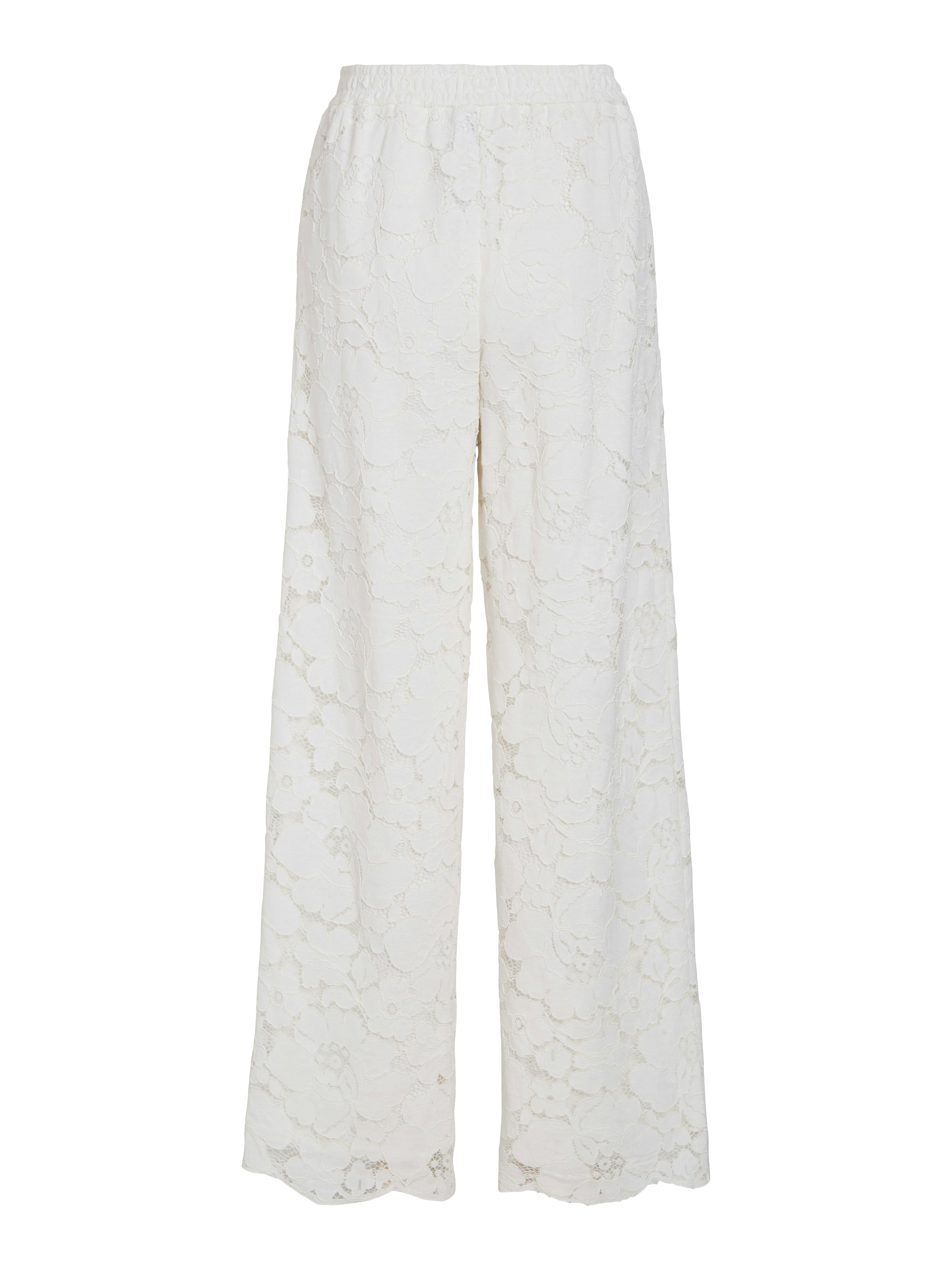 Ceren Lace Pants (Cloud Dancer)