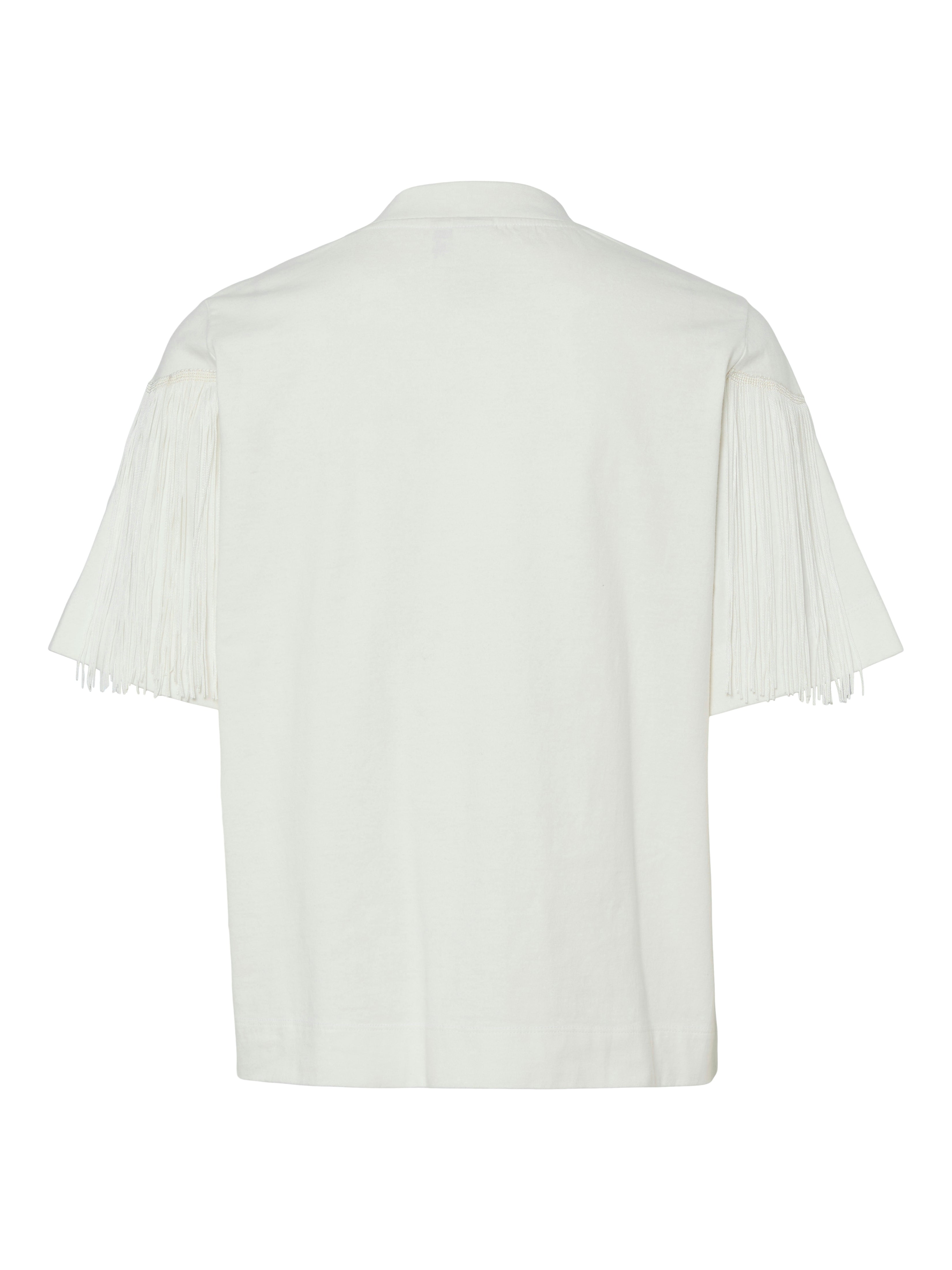 Ina Fringed T-Shirt (Star White)