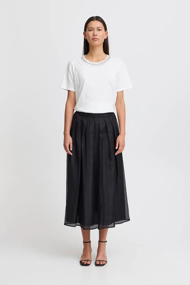 Meko Midi Skirt (Black)