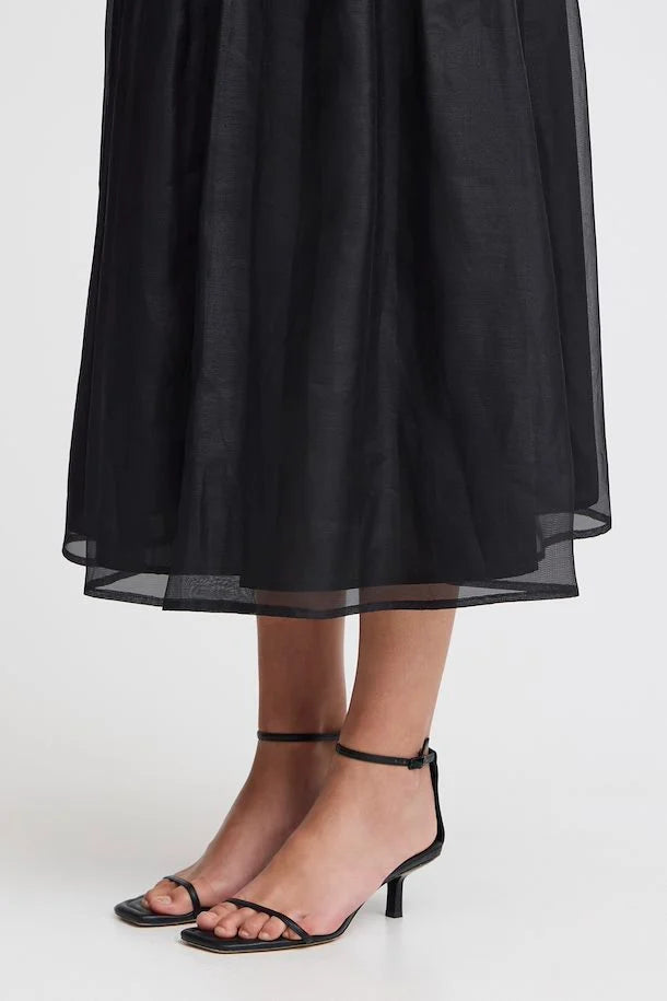 Meko Midi Skirt (Black)