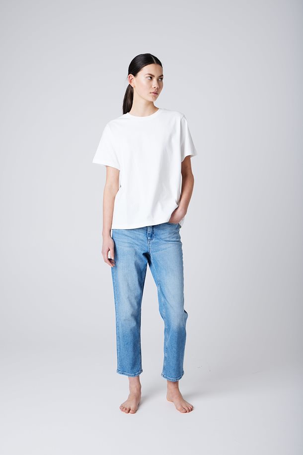 PALMER LOOSE T-SHIRT (CLOUD DANCER/IVORY)